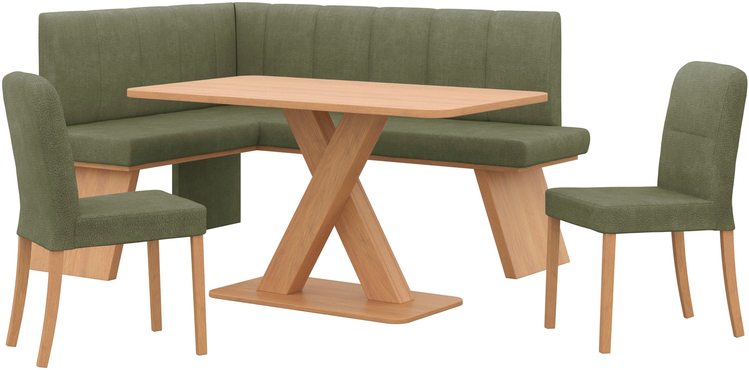 Home affaire Eckbankgruppe »Nina« Set, 4er, 4 Stk. tlg. Sitzgruppe Esszimme günstig online kaufen