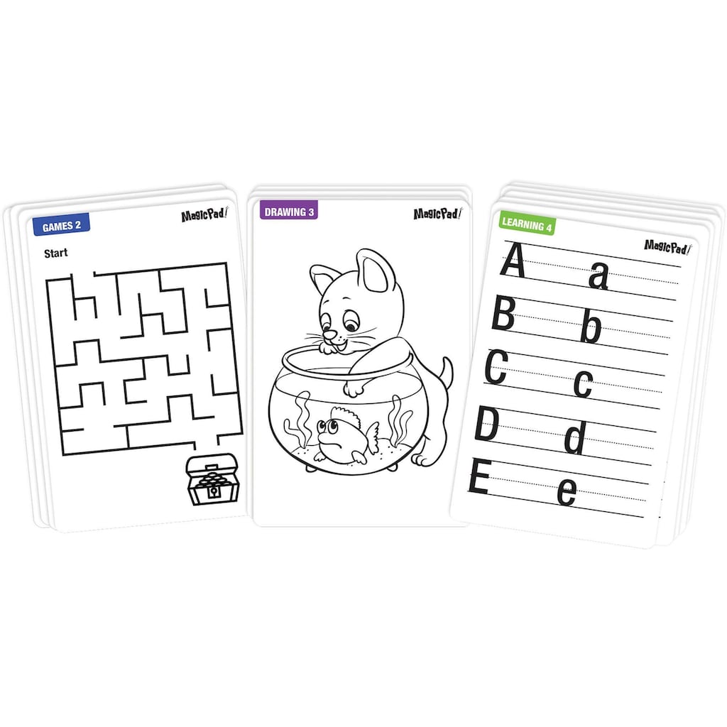 MediaShop Zaubertafel »Magic Pad«, (Set, 2 tlg.)