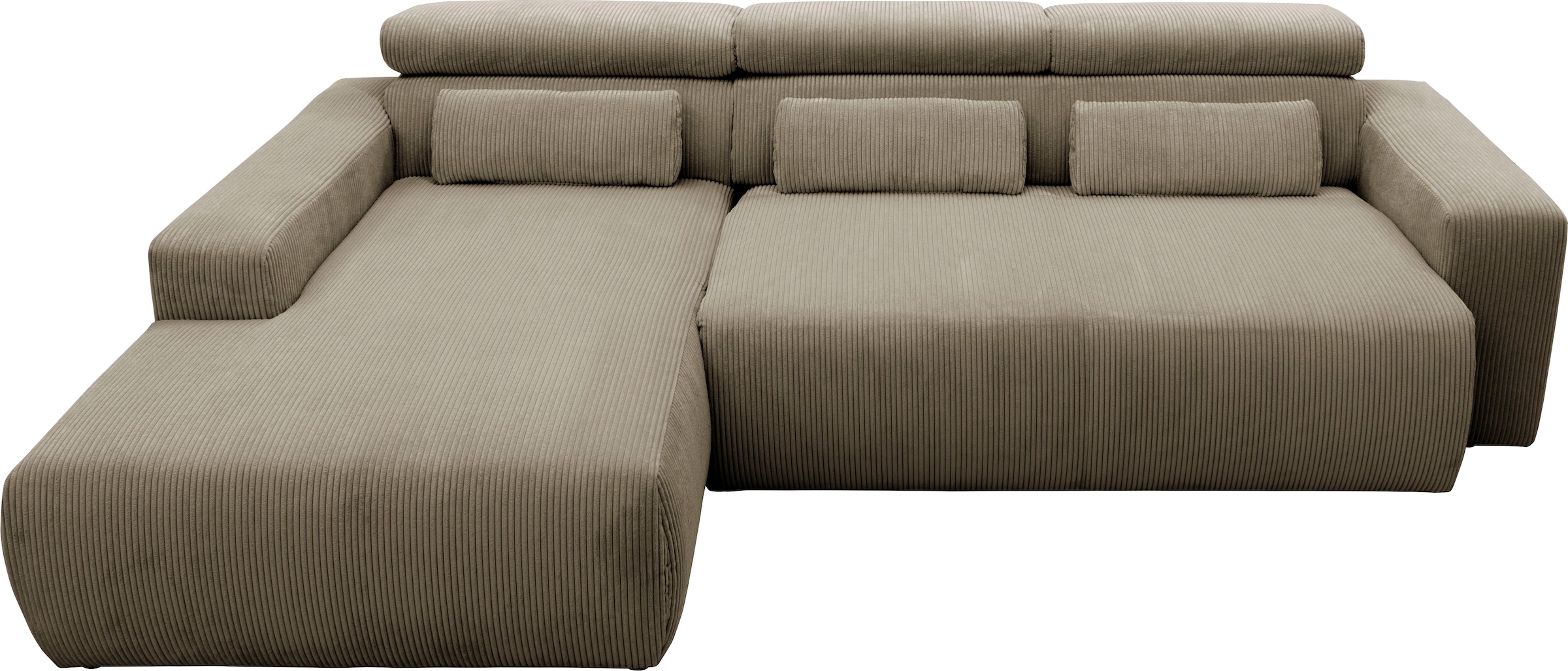 DOMO collection Ecksofa »Brandon große Ausführung B/T/H: 289/177/80 cm, auc günstig online kaufen