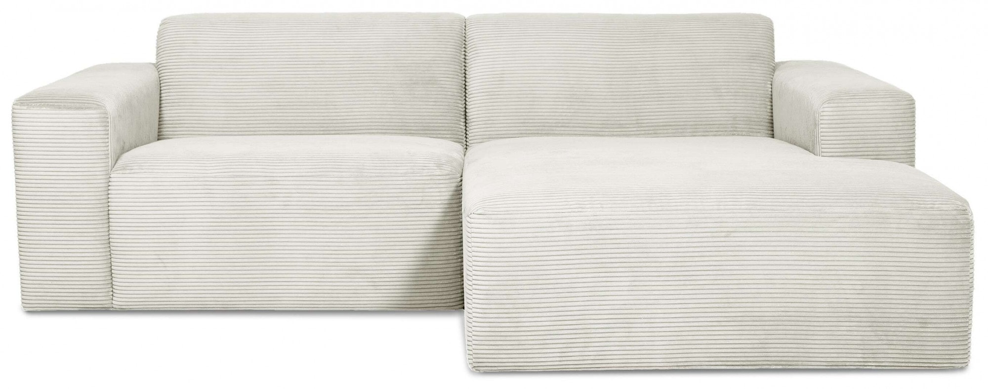INOSIGN Ecksofa »Koa,228cm, L-Form, Modulsofa, Webstoff, Cord«, Designsofa in Cord, weicher Lounge-Sitzkomfort