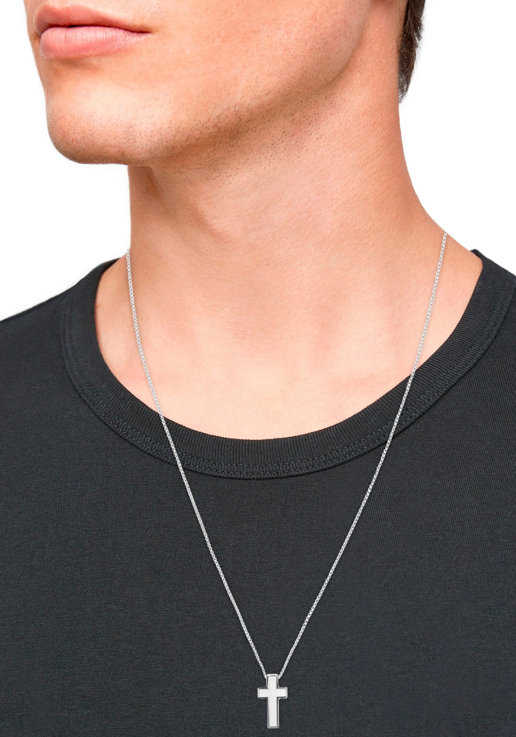 s.Oliver Kette mit Anhänger »Kreuz, 2035529«