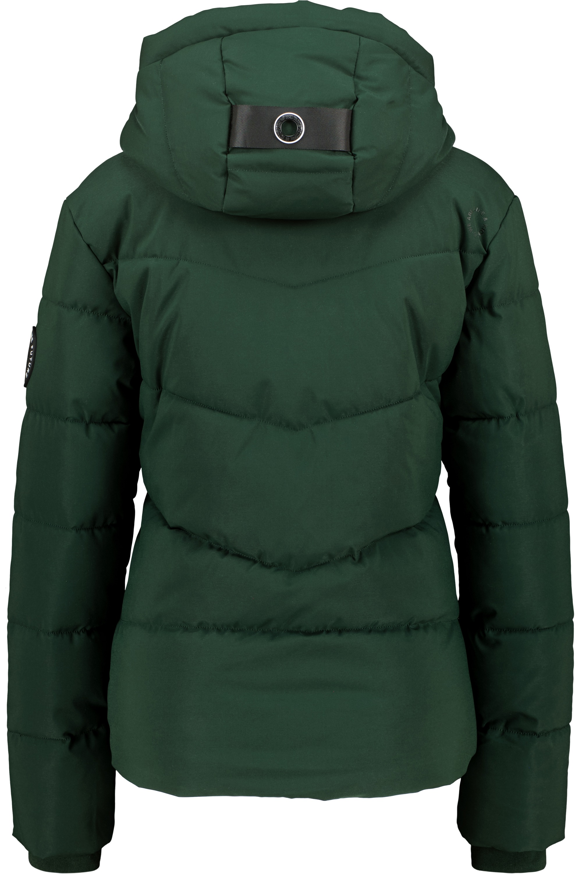 Alife & Kickin Winterjacke »Damen MicaelaAK A«, Kurze warme Jacke mit gefütterten Reißverschlusstaschen und Kapuze