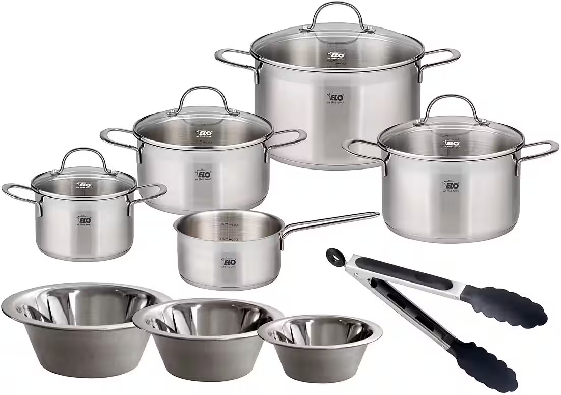 Elo Topf-Set »Top Collection« Edelstahl 18/10 Set, Bratentopf 20 cm,Fleisch günstig online kaufen