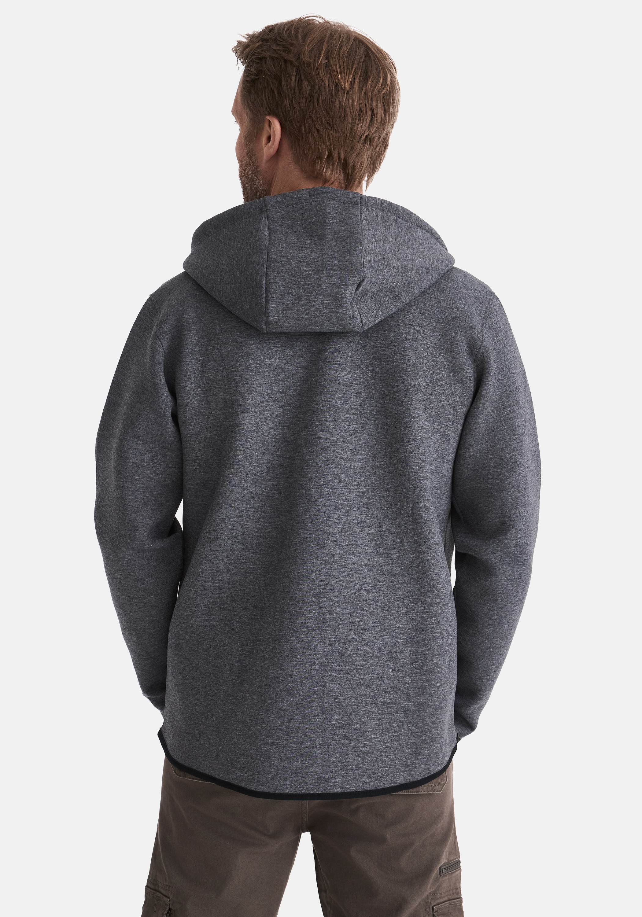 HERO by John Medoox Sweatjacke »SAMUEL Sweatjacke mit Kapuze« Soft Sweat Regularfit Casual Sweat für Herren