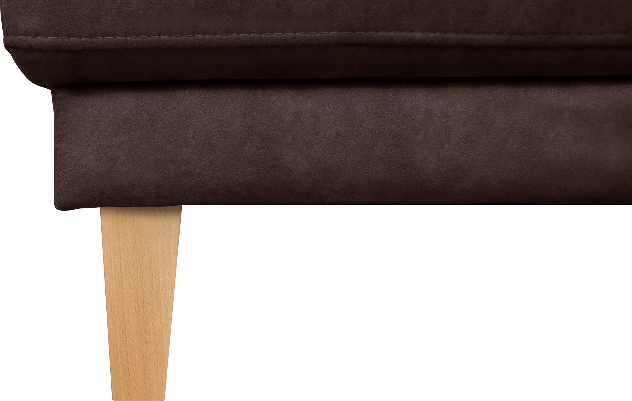 Home affaire Wohnlandschaft »TRIPLO U-Form wahlweise mit Schlaffunktion, B/T/H: 310/192/90 cm«, Schlafsofa, auch mit Bettkasten, Steppung im Rückenkissen
