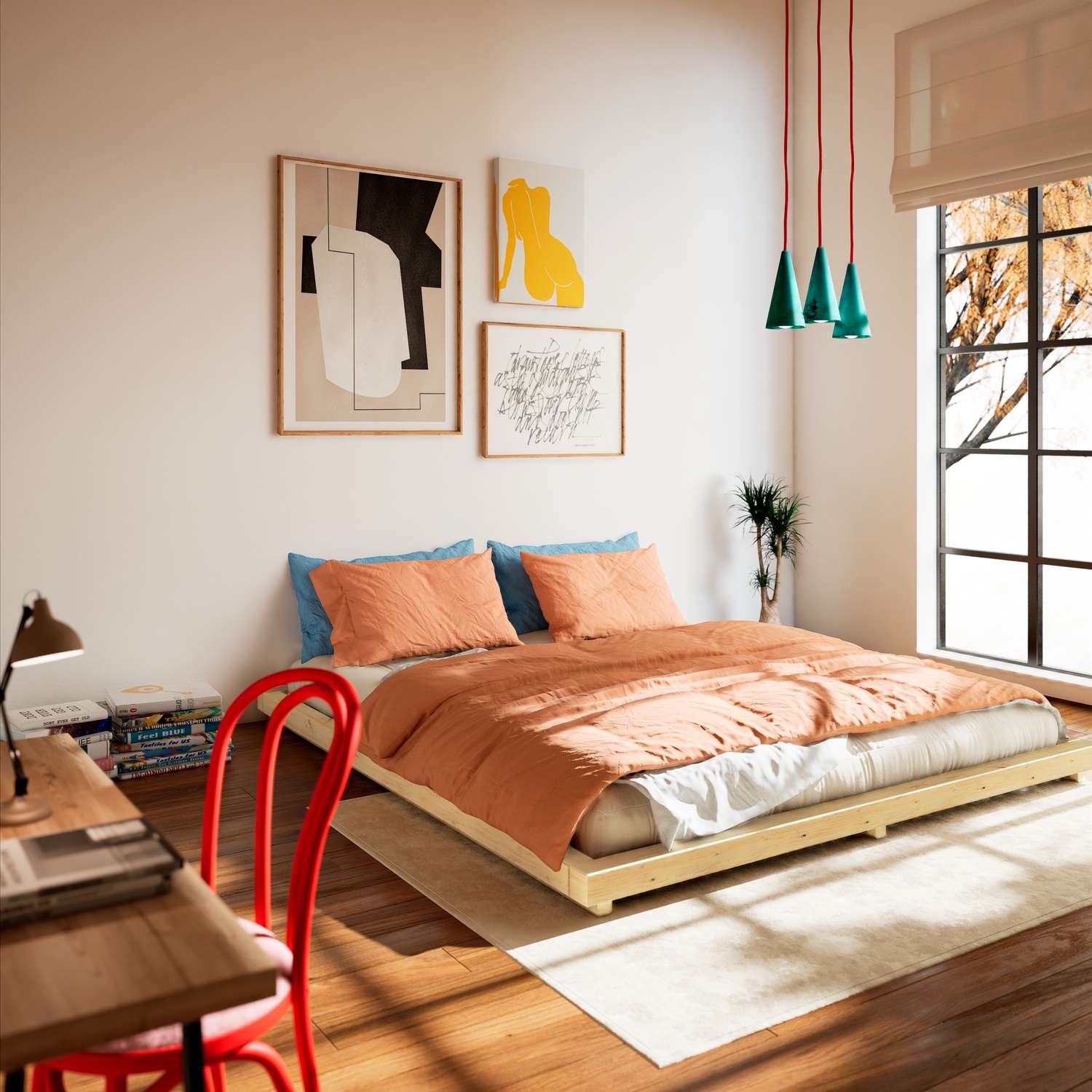 Karup Design Bettgestell »FSC® Massivholz Futonbett, excl. Matratze, mit La günstig online kaufen