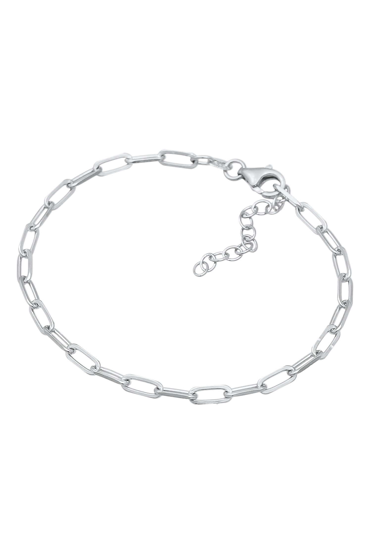 2. Bild von Nenalina Armband »Gliederarmband Charmträger Basic 925 Silber«