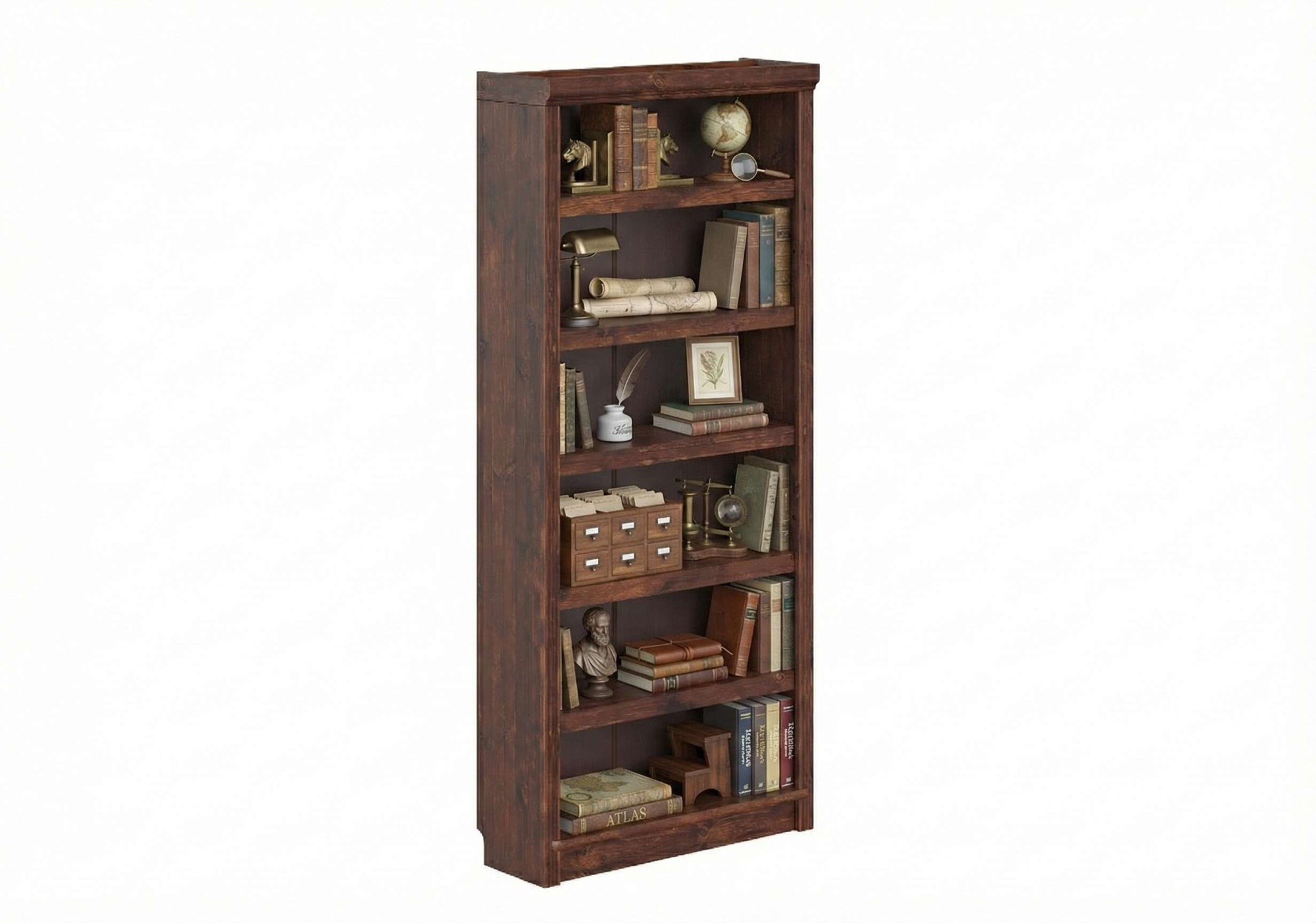 OTTO home Bücherregal »Soeren Regal B/T/H: 80/29/185 cm, 6 Fächer« aus massiver Kiefer, FSC®-zertifiziert