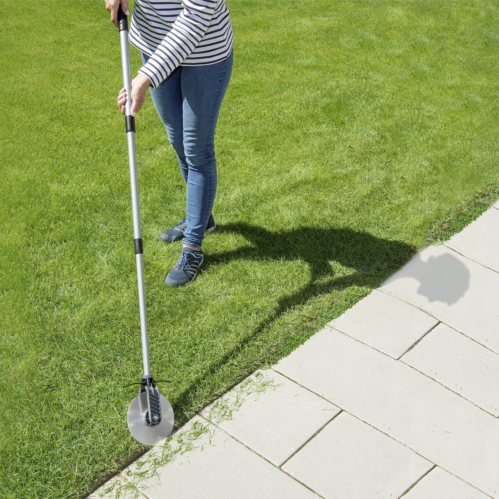 Maximex Kantenschneider »Modell Cut« Rasenkanten-Roller mit Teleskopstiel, ausziehbar von 56 bis 122 cm
