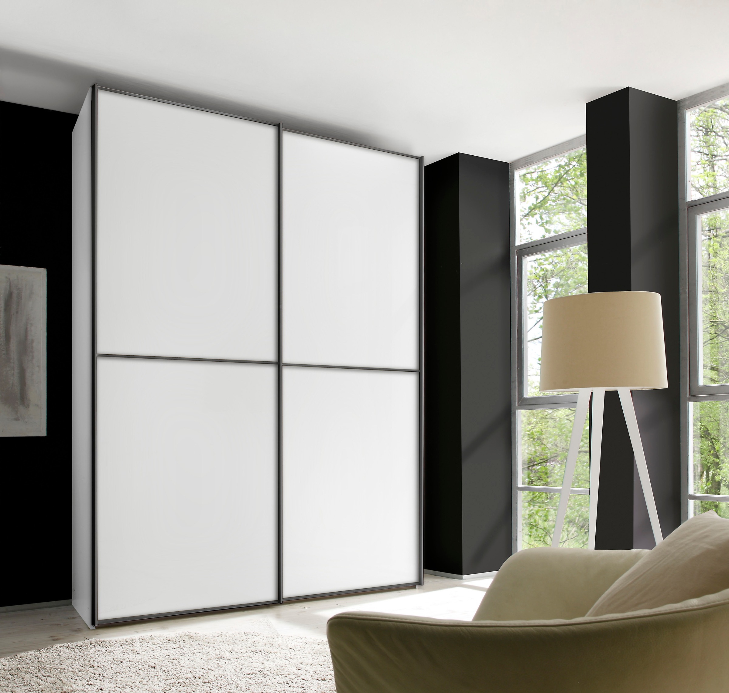 STAUD Schwebetürenschrank »Sinfonie Plus, edles Design in hochwertiger Qualität, Made in Germany« Mit vier verschiedenen Ausstattungsvarianten