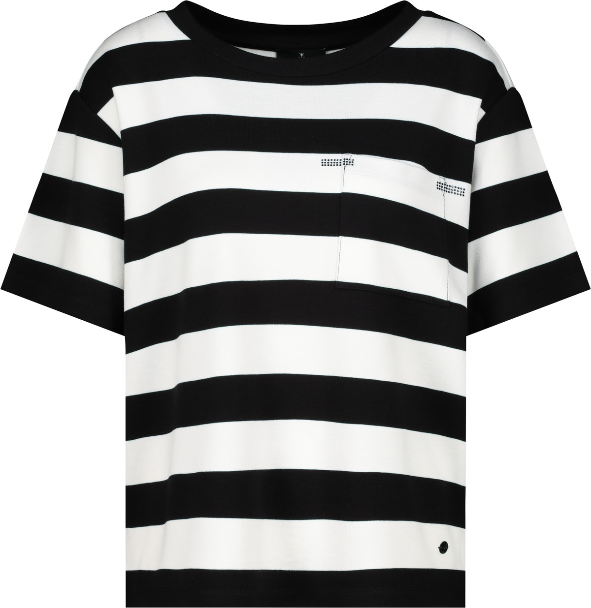 Monari Sweatshirt »Sweatshirt Blockringel«, Mit Rundhalsausschnitt
