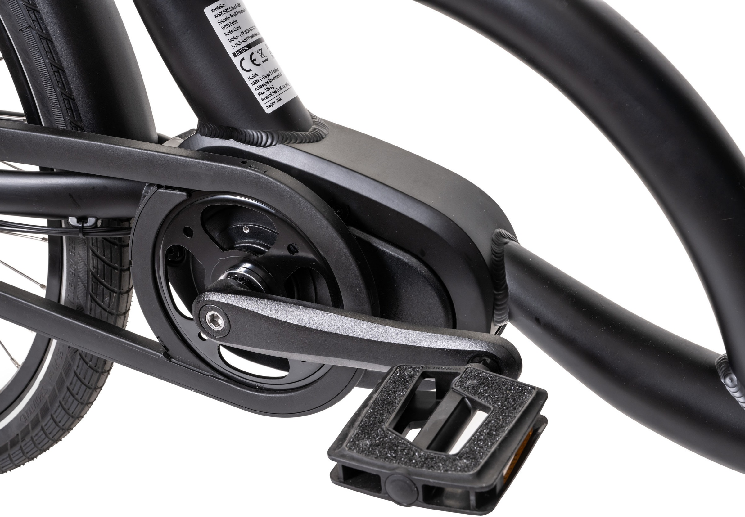 HAWK Bikes E-Bike »E-Cargo 3.2«, 8 Gang, Shimano, Pedelec, Elektrofahrrad für Damen u. Herren