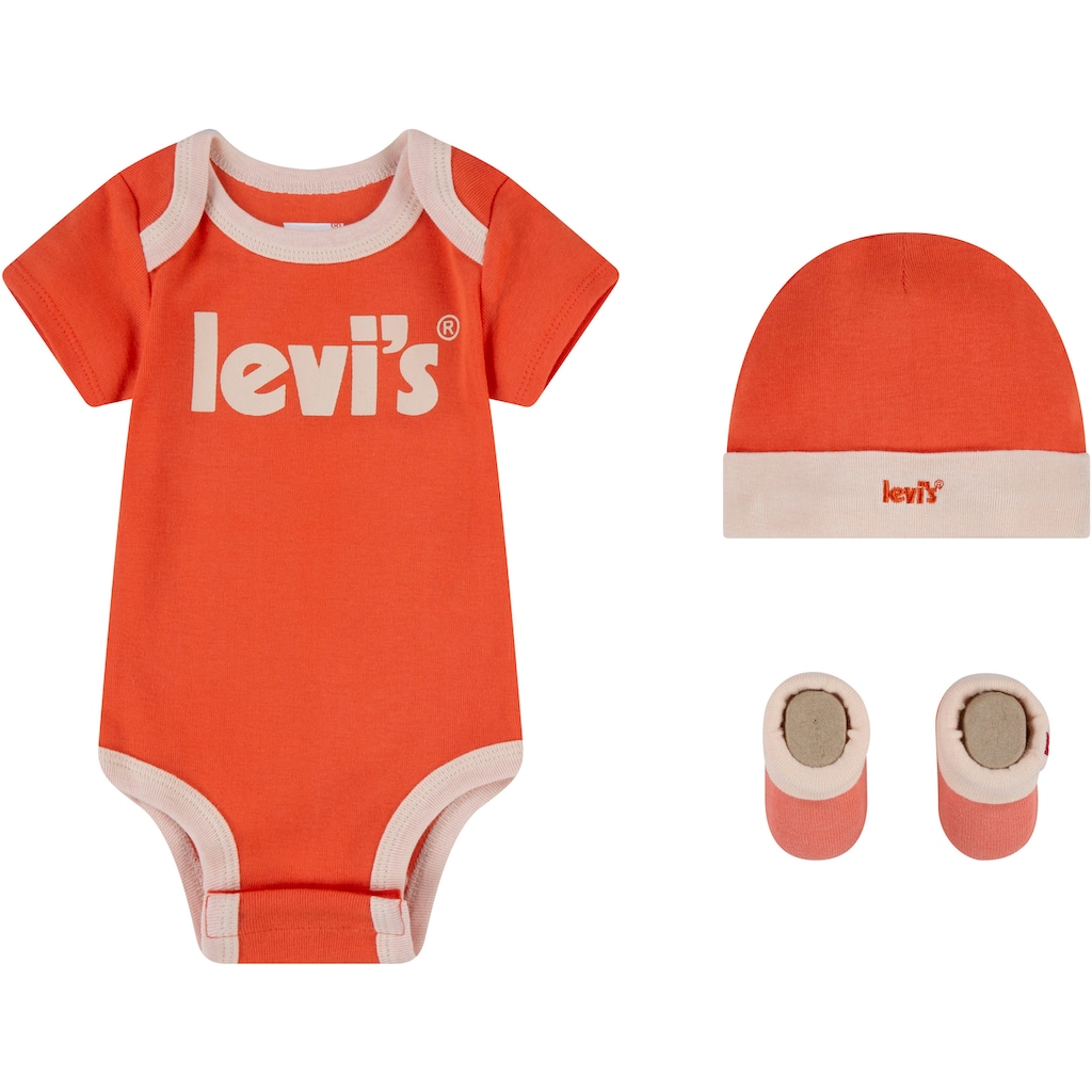 Levi's® Kids Kurzarmbody »Neugeborenen-Geschenkset«, (Set, 3 tlg.)