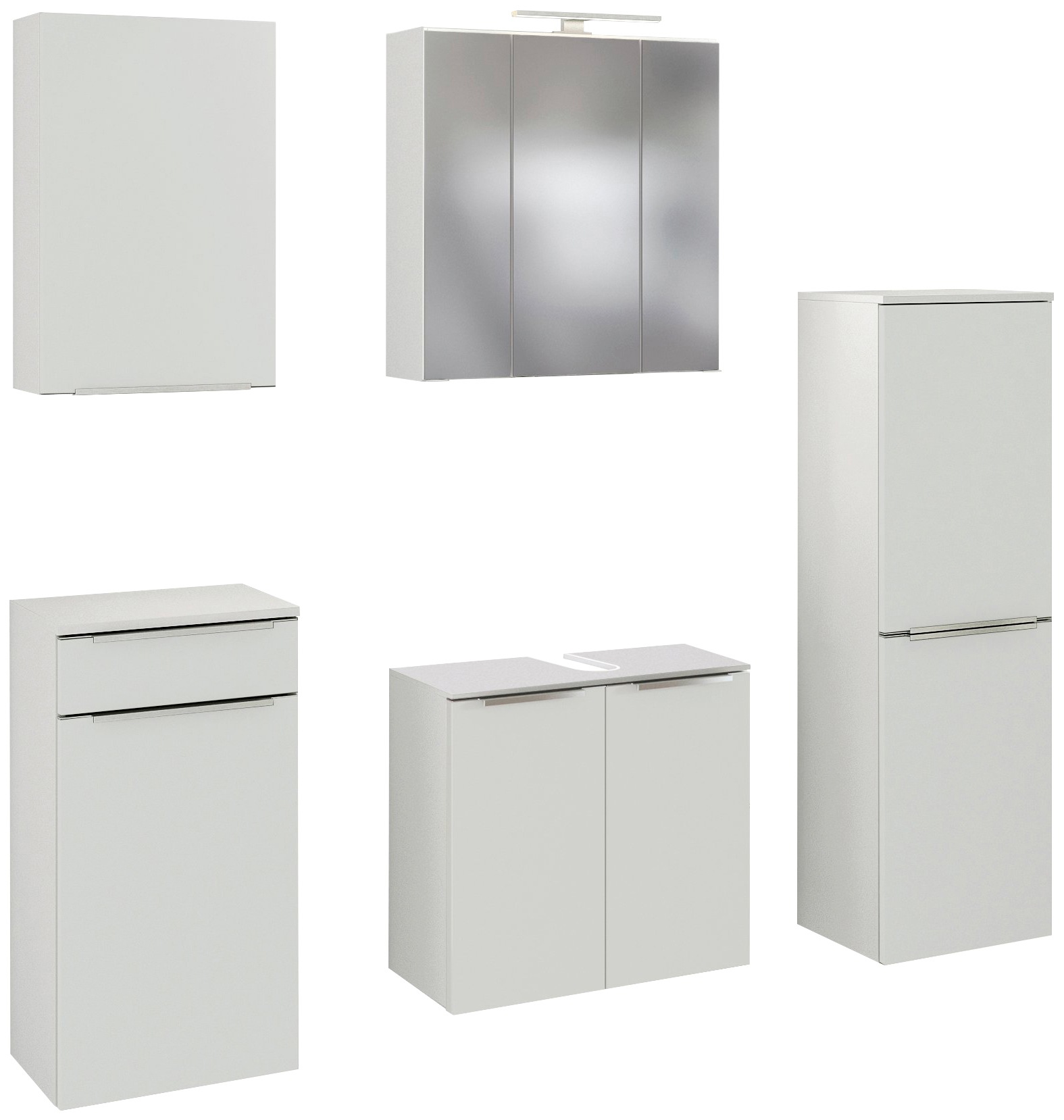 welltime Badmöbel-Set »Matera« 5 Stk. tlg. günstig online kaufen