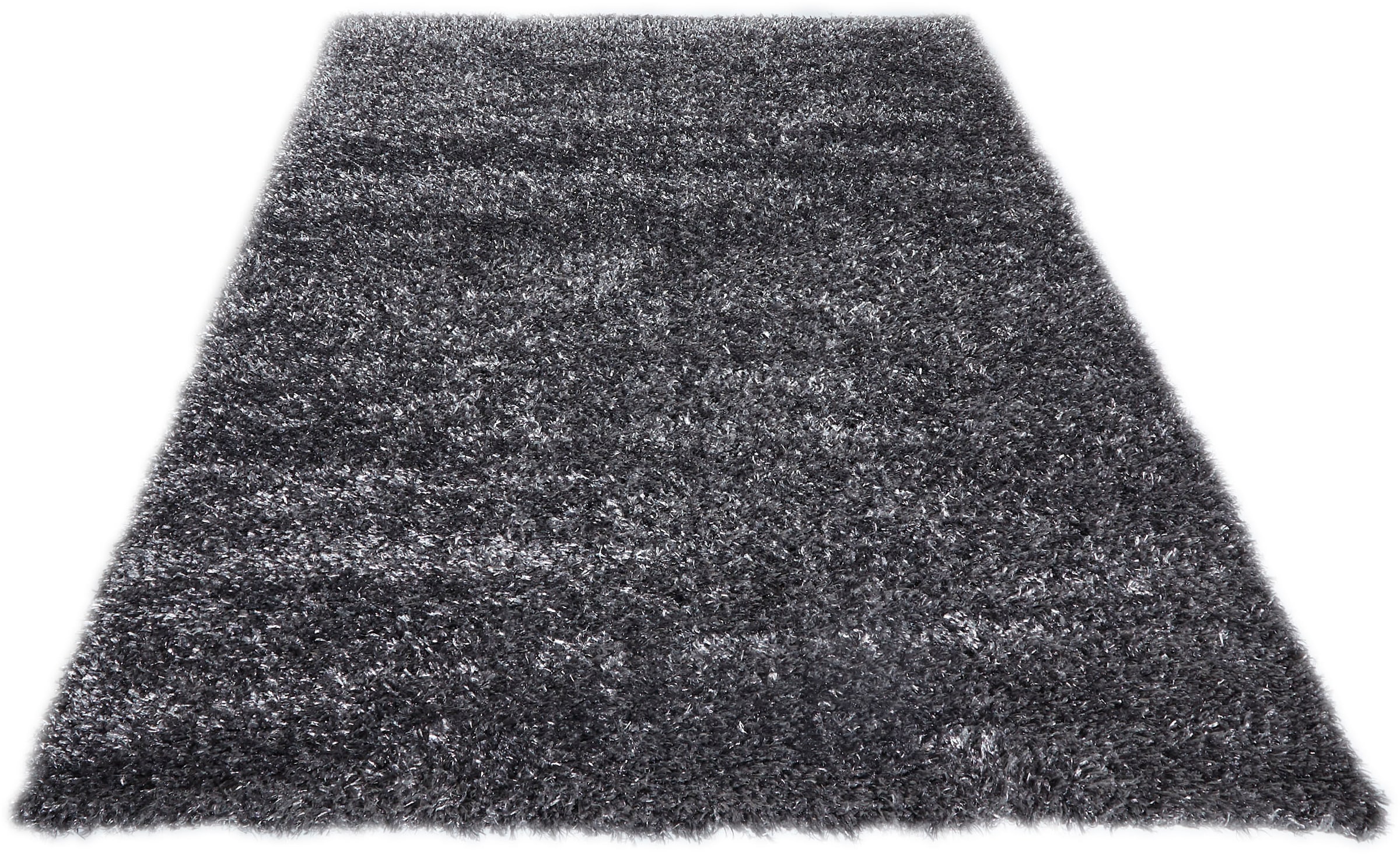 Hochflor-Teppich »Senara«, rechteckig, weich, einfarbig, idealer Teppich für...