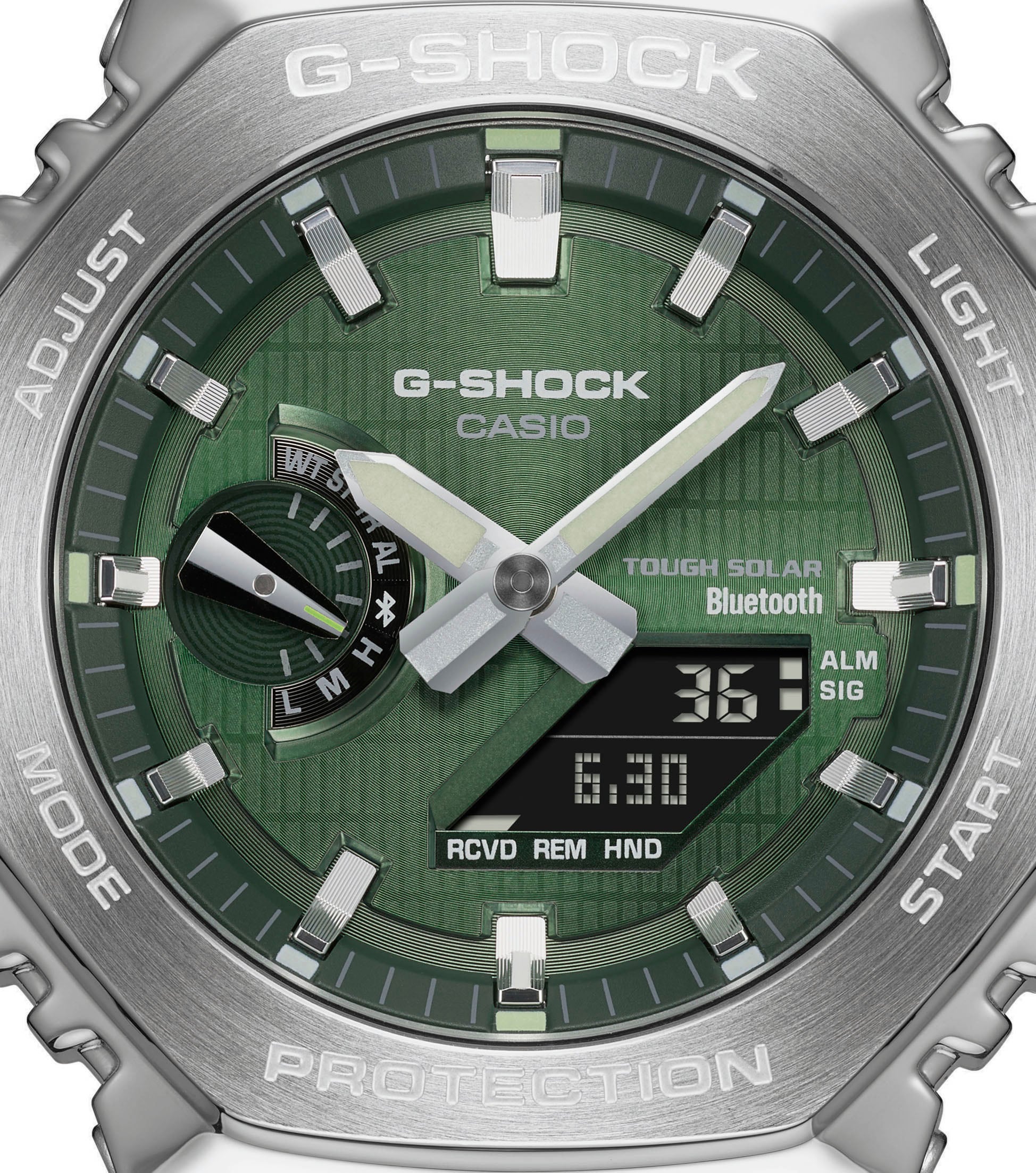 CASIO G-SHOCK Smartwatch, Armbanduhr, Herrenuhr, Bluetooth, Resinarmband,Weltzeit, Phone Finder,)