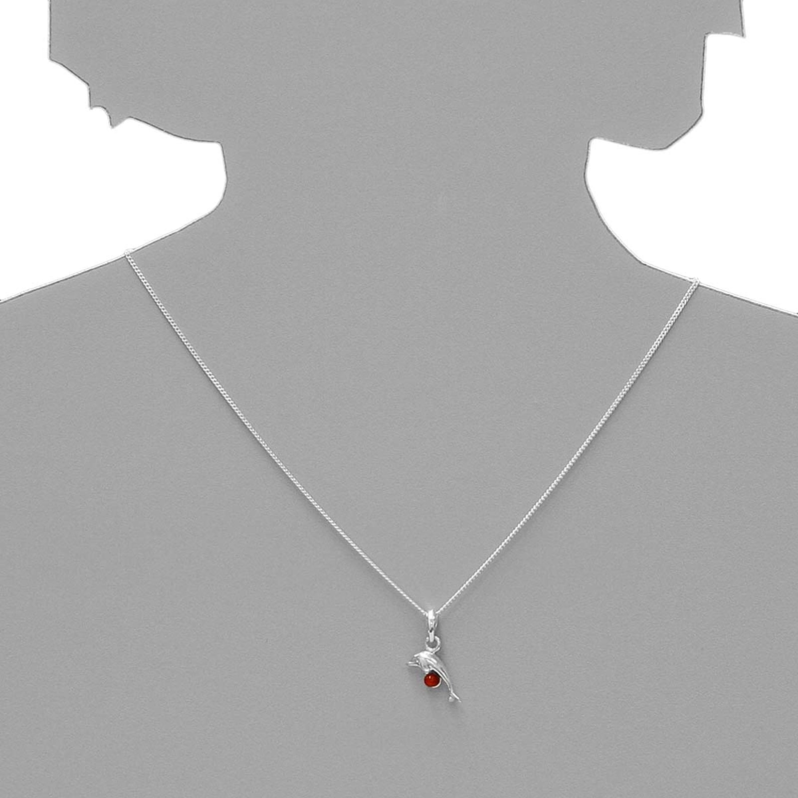 OSTSEE-SCHMUCK Kettenanhänger »Ostsee-Schmuck Anhänger Delphin Anhänger Delphin« 1 Stk. tlg.