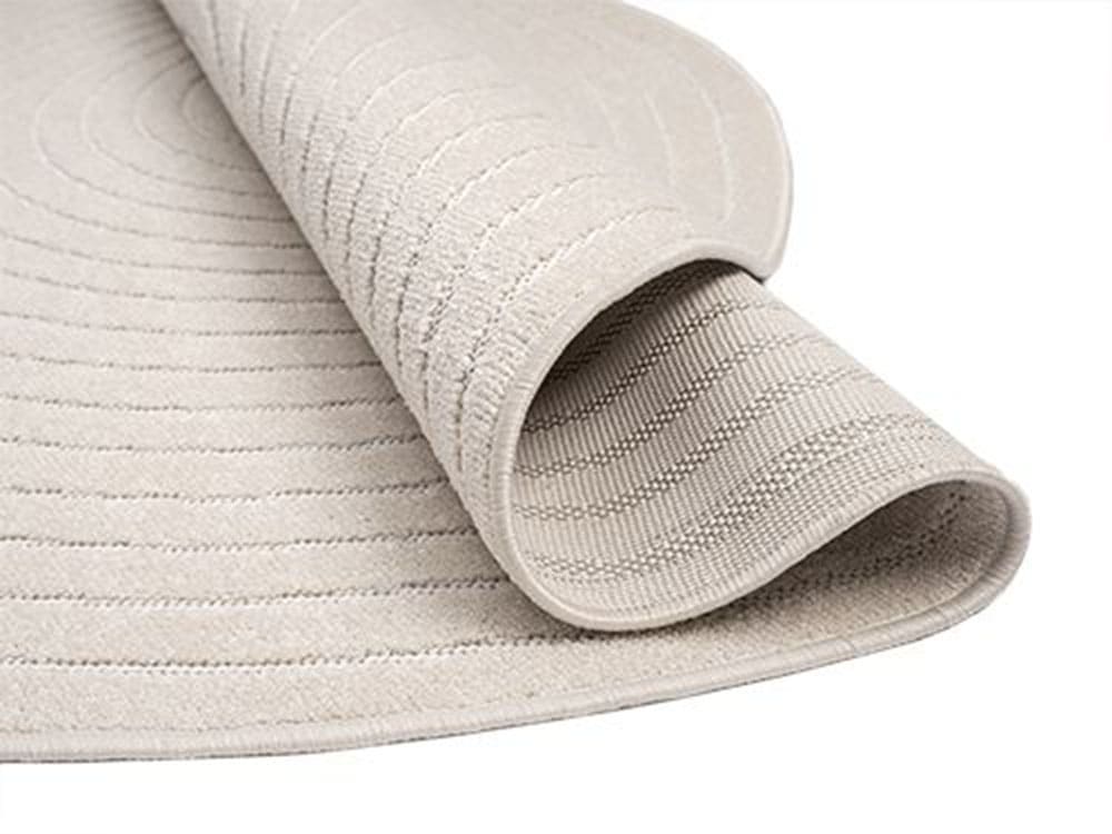 the carpet Teppich »Santo Plus«, rund, 5 mm Höhe, Plus moderner robuster In und Outdoor Teppich