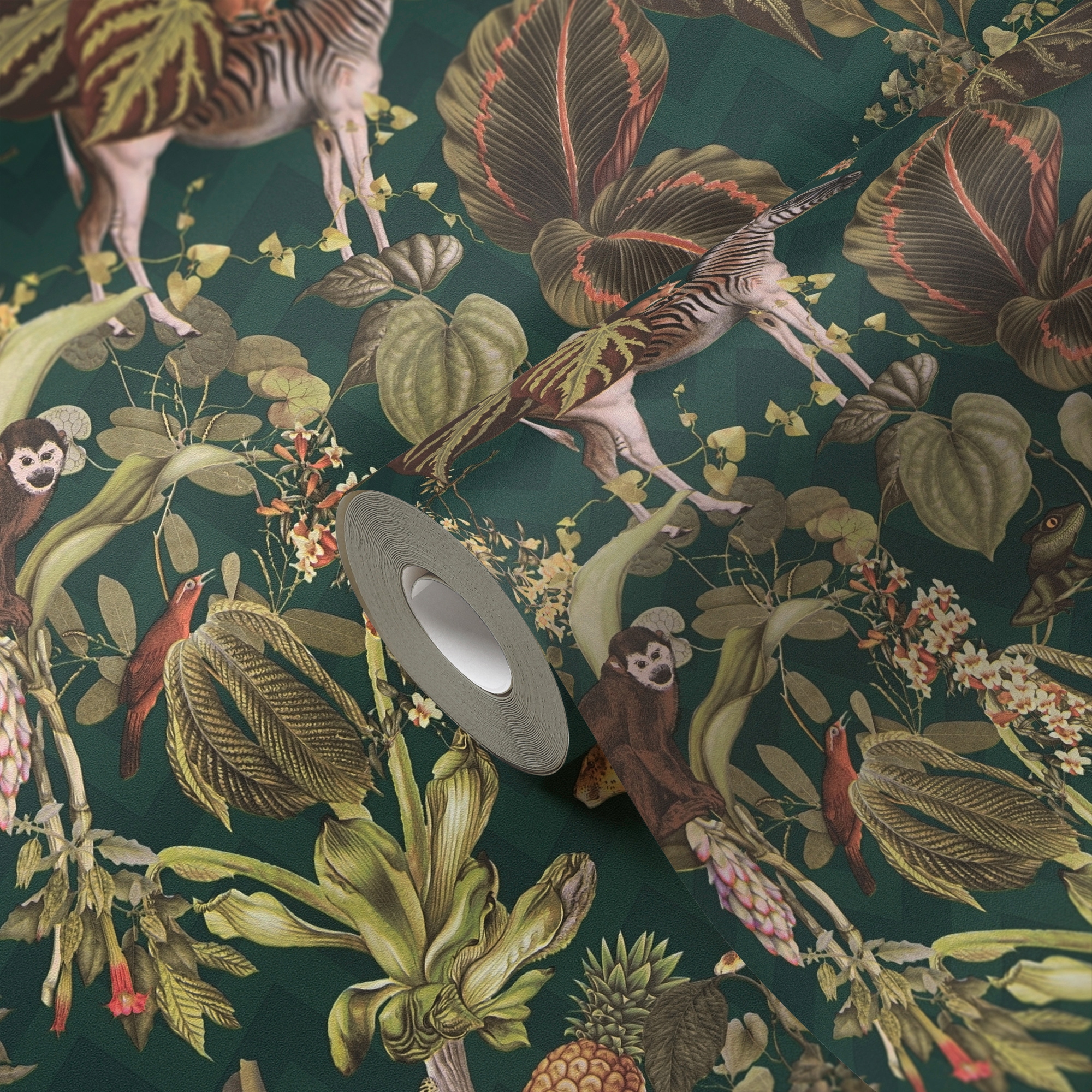 METROPOLIS BY MICHALSKY LIVING Vliestapete »Change is good, Jungle Joy«, floral-botanisch-tropisch, Designertapete Tapete Dschungel Tapeten Wohnzimmer Schlafzimmer Küche