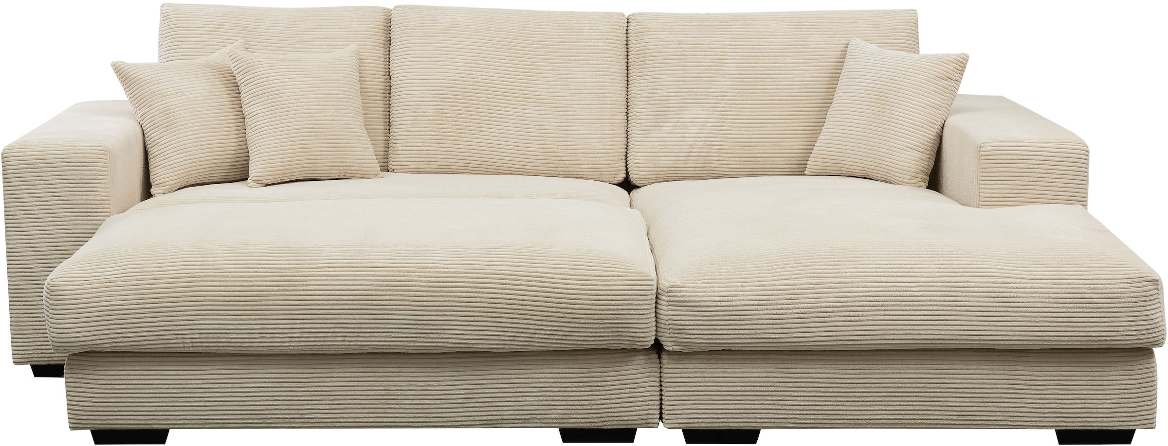 WERK2 Ecksofa »Eden« mit Polsterhocker