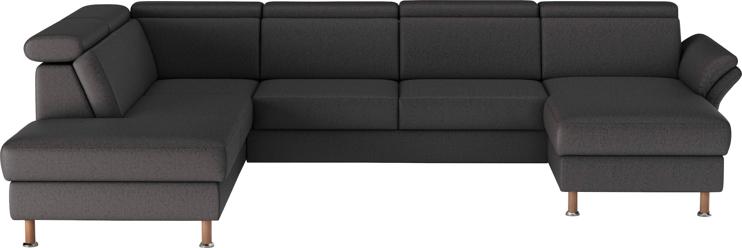 Home affaire Wohnlandschaft »Calypso U-Form«, wahlweise mit motorischer Relaxfunktion