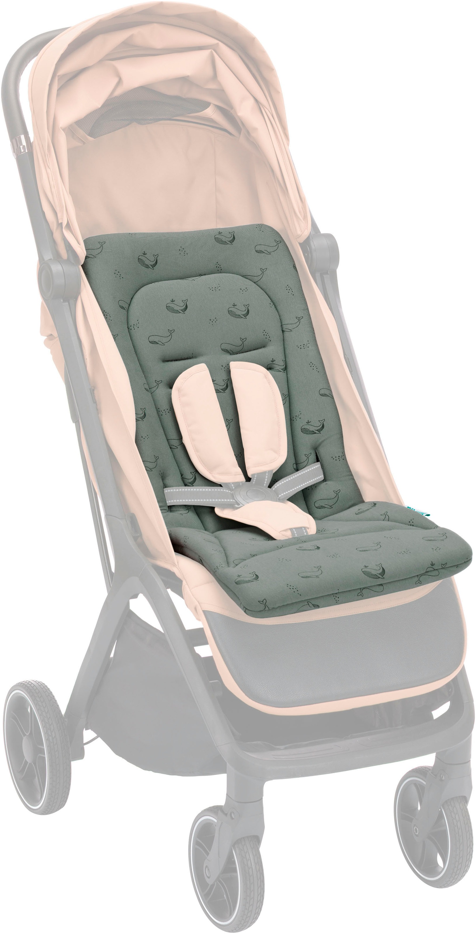 Fillikid Kinder-Sitzauflage »Wendeauflage Liner« für Buggy und Kinderwagen