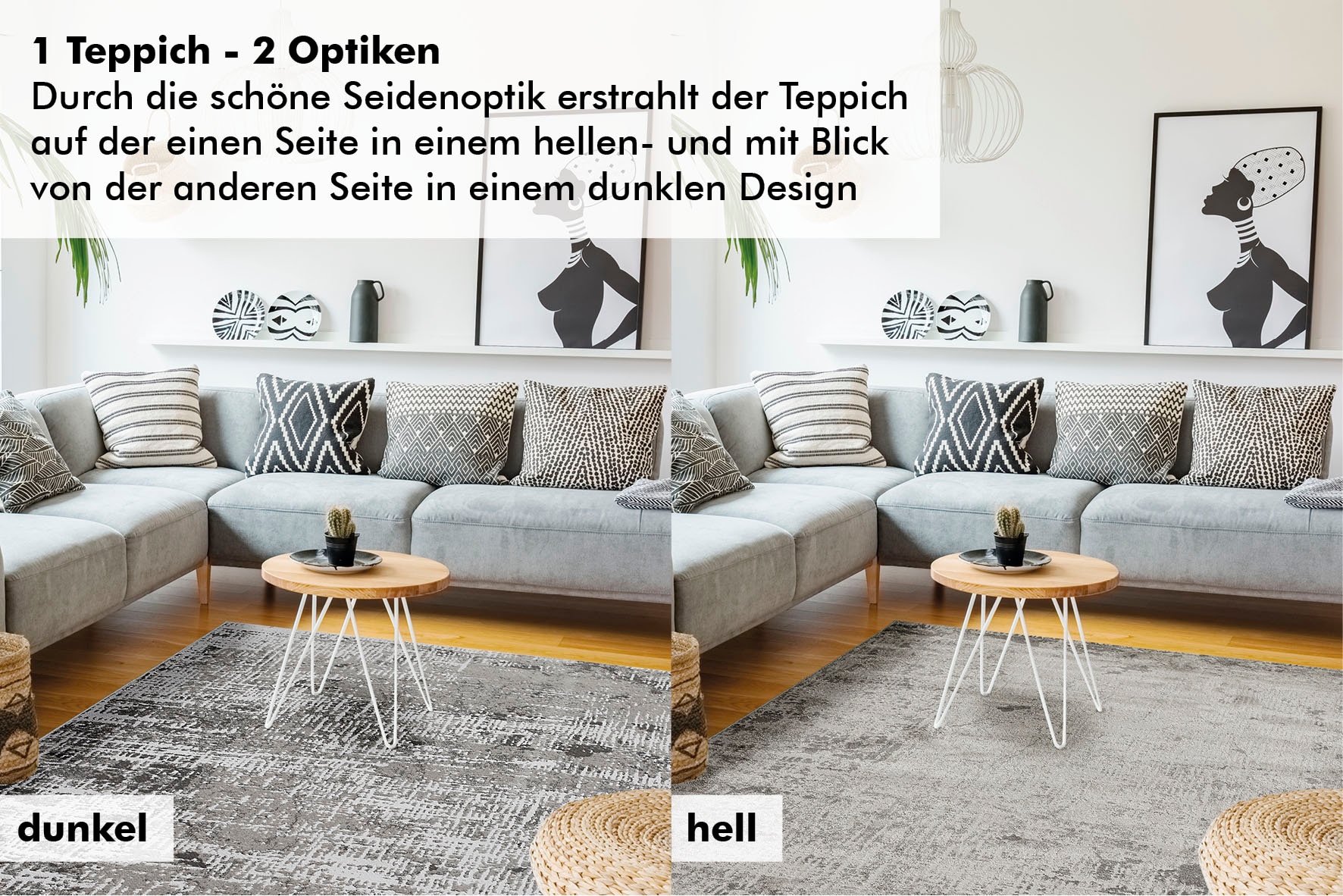 LUXOR living Teppich »Sorren, LAGERRÄUMUNG!«, rechteckig, Sonderposten, moderne Designs, verschiedene Qualitäten & Höhen