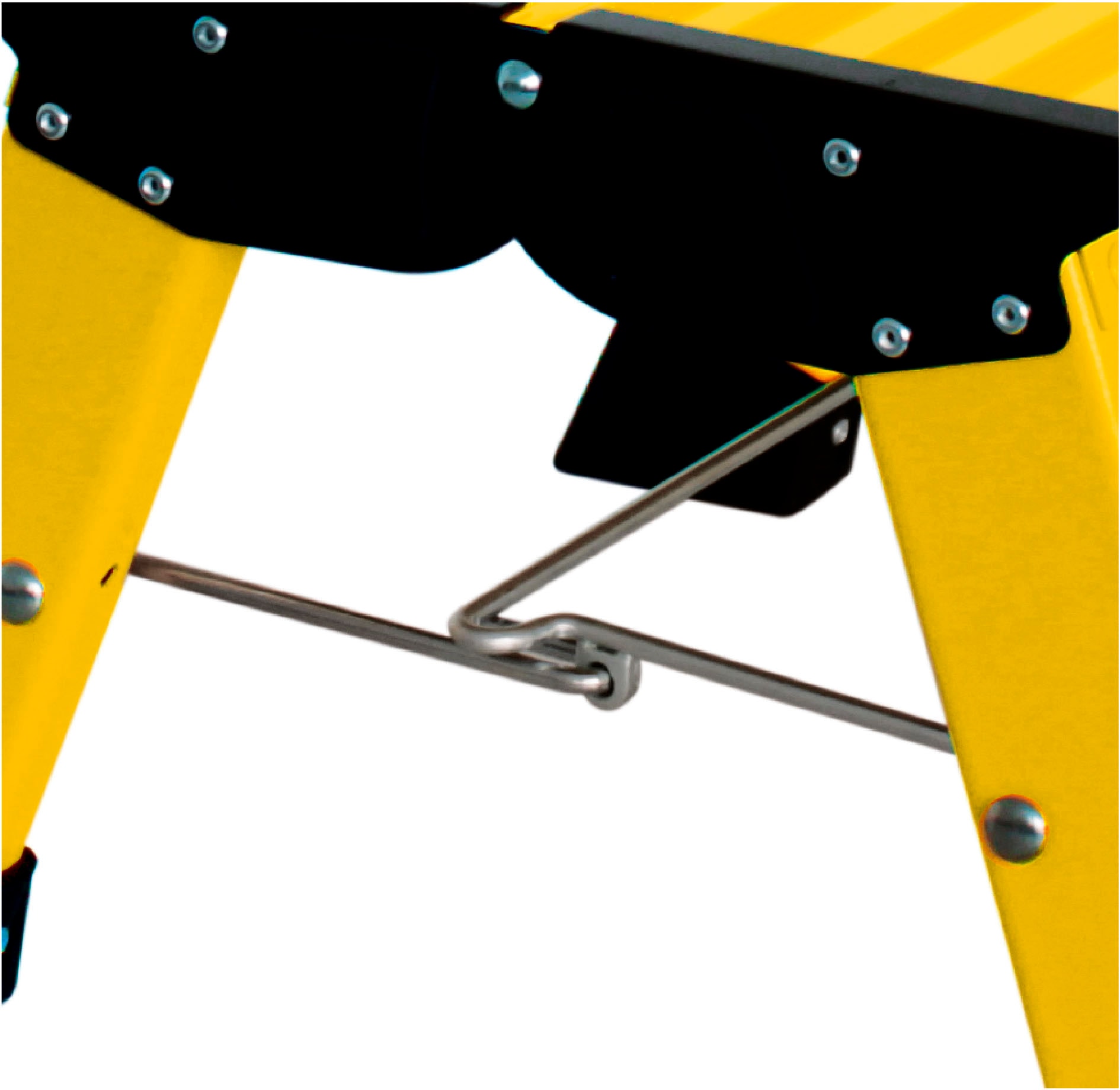 KRAUSE Trittleiter »Treppy Plusline grün«, Aluminium, 1x1 Stufen, Arbeitshöhe ca. 220 cm