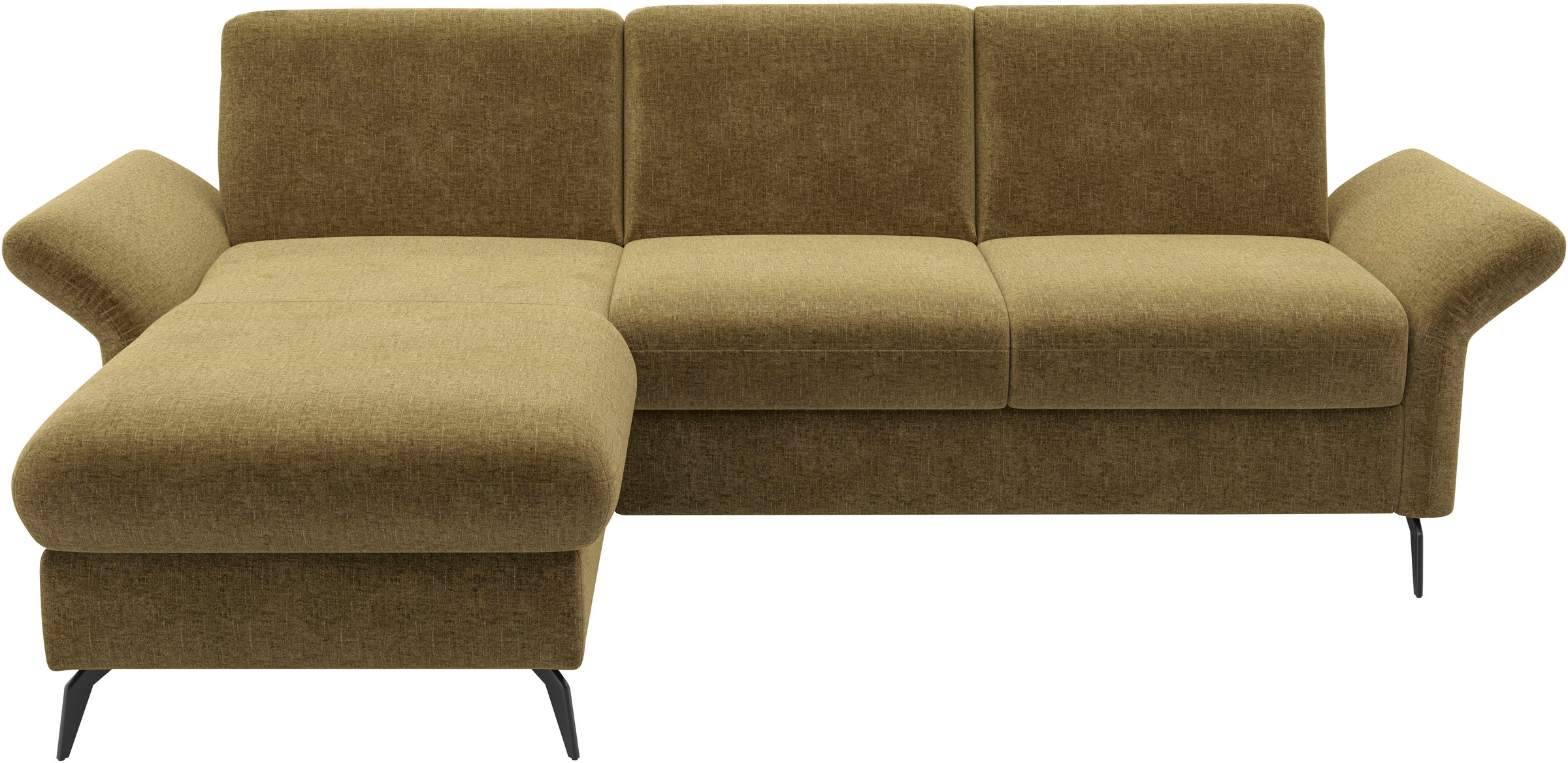 Home affaire Ecksofa »Rochelle«, optional: Armteilverstellung, klappbar, Bettkasen