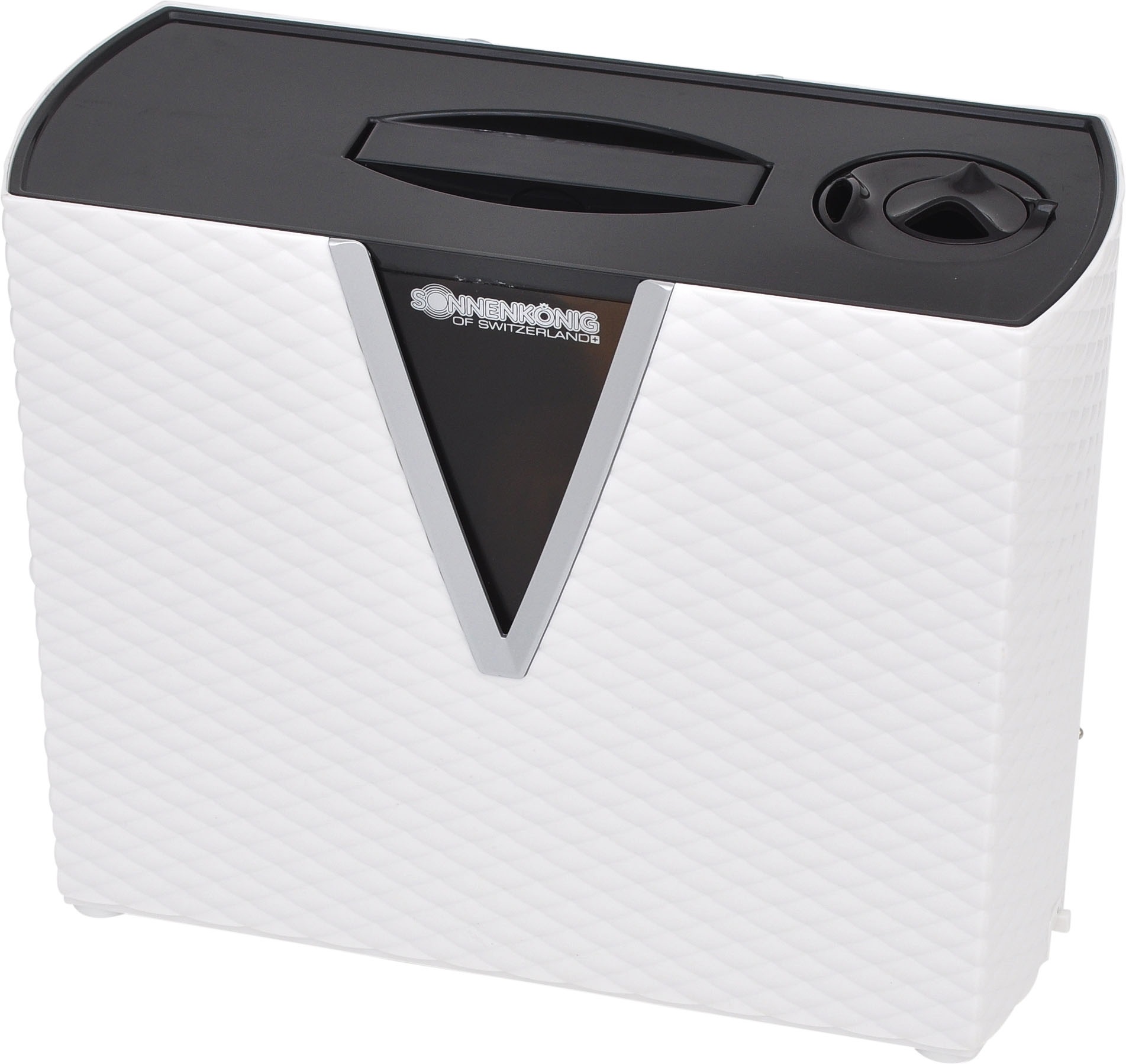 Sonnenkönig Luftbefeuchter »Liverpool, Auto-Stop, 0.3L/h, 3.5L Tank, mit Entkalkungspatrone«, Wasserstandanzeige