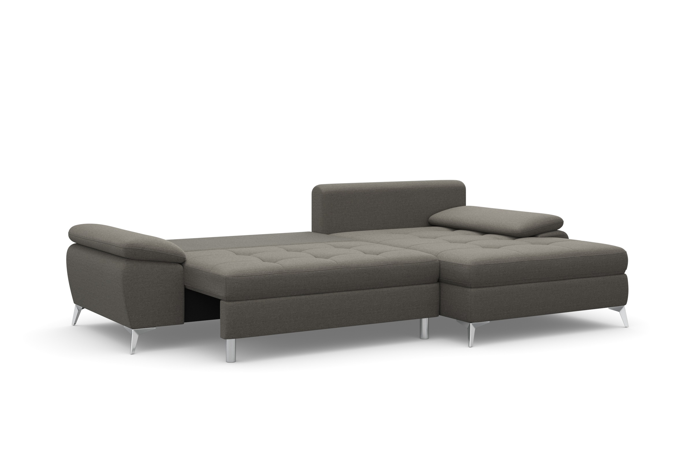 sit&more Ecksofa »Latigo L-Form«, mit Recamiere, wahlweise mit Bettfunktion und Bettkasten