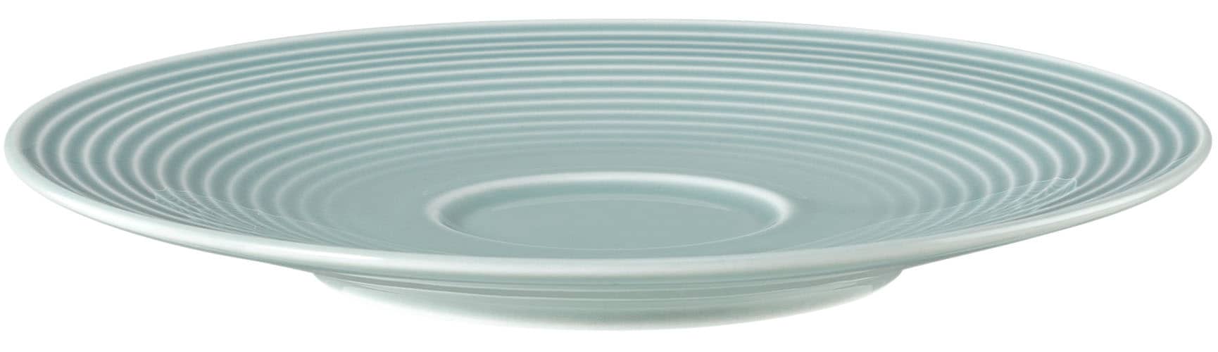 Seltmann Weiden Kaffeeservice »Geschirr-Set, Service Beat«, (Set, 18 tlg.), Teller, Tassen, Untertassen, Rillendekor, 18 Teile, für 6 Personen