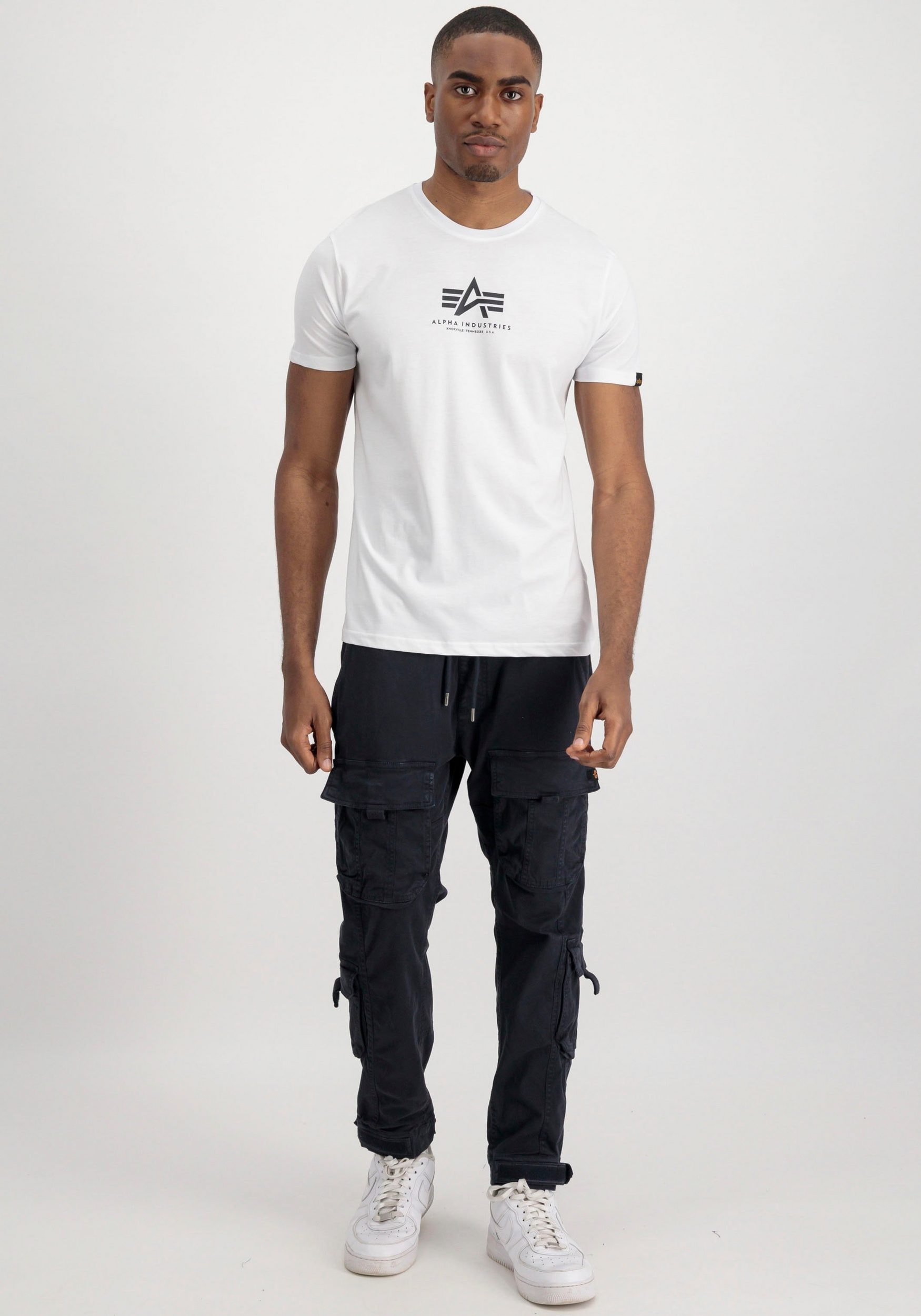 Alpha Industries Rundhalsshirt »Basic T ML«