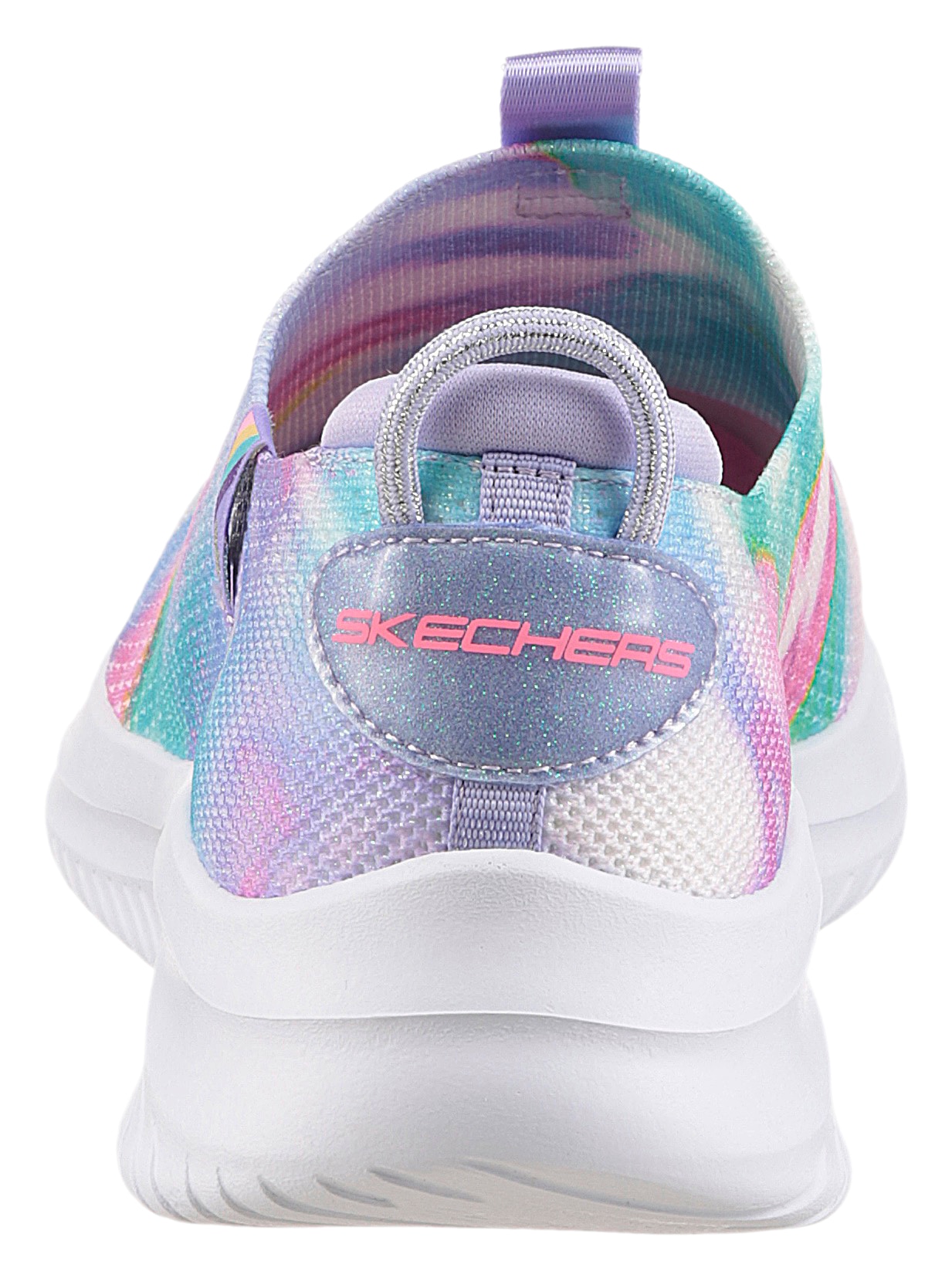 Skechers Slip-On Sneaker »ULTRA FLEX 3.0«, Schlupfschuh mit kleinem Keilabsatz, Größenschablone zum Download