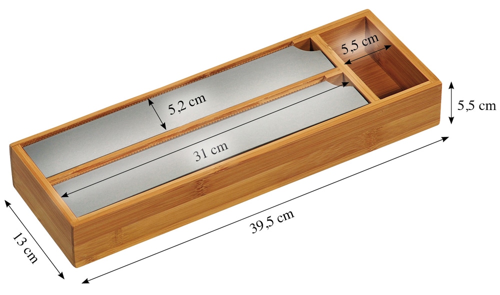 KESPER® Folienspender, Bambus