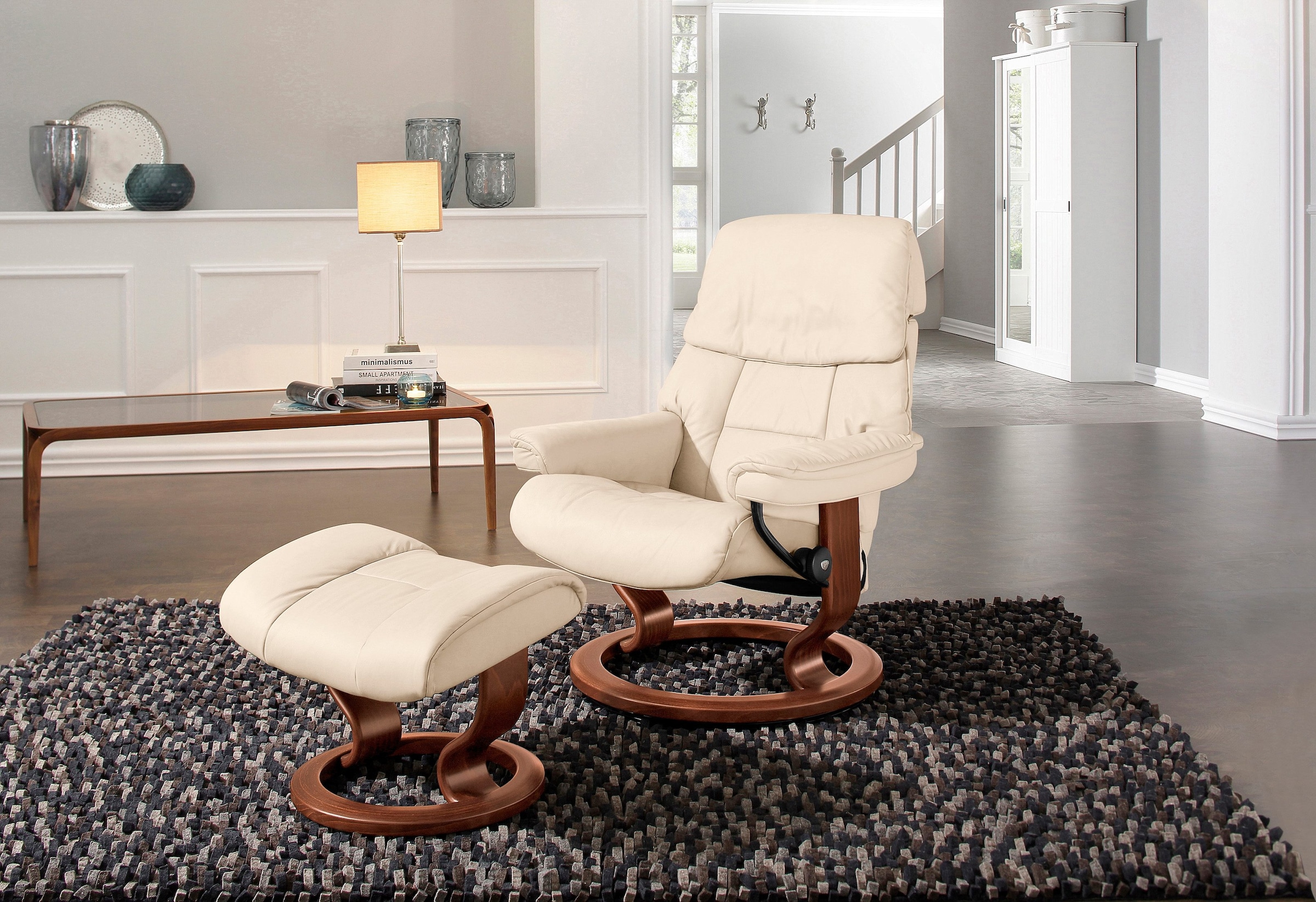 Stressless® Relaxsessel »Ruby«, (Set, Relaxsessel mit Hocker), mit Classic günstig online kaufen