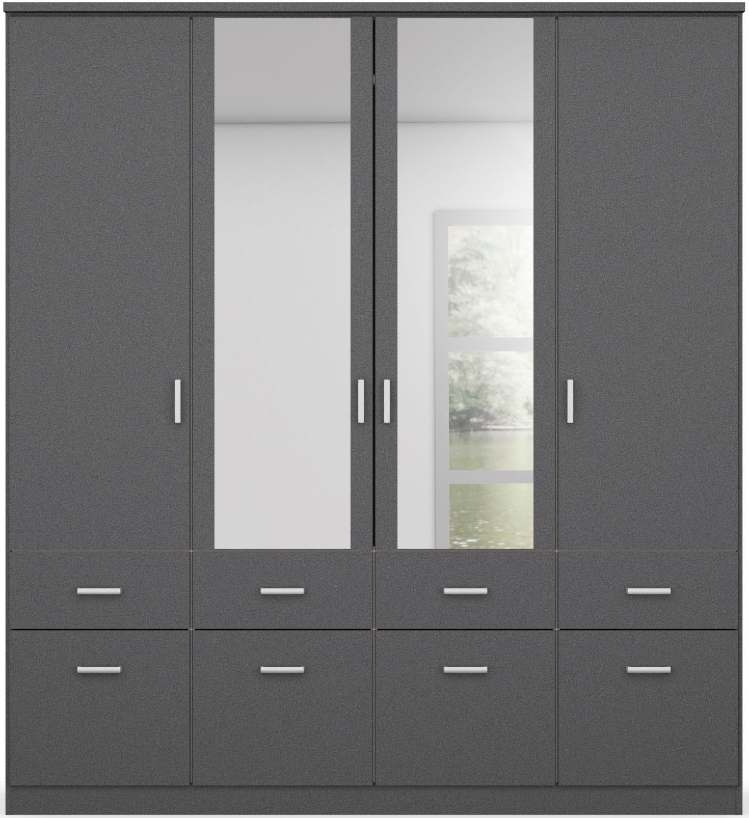 rauch Kleiderschrank »Kleiderschrank Schrank Garderobe deckenhoher Schrank BREMEN«, in vielen Farben und Ausführungen MADE IN GERMANY
