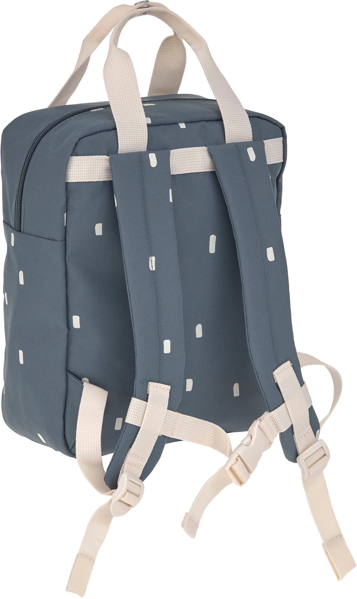 LÄSSIG Kinderrucksack »Happy Prints, Mini Square Backpack, Midnight Blue«