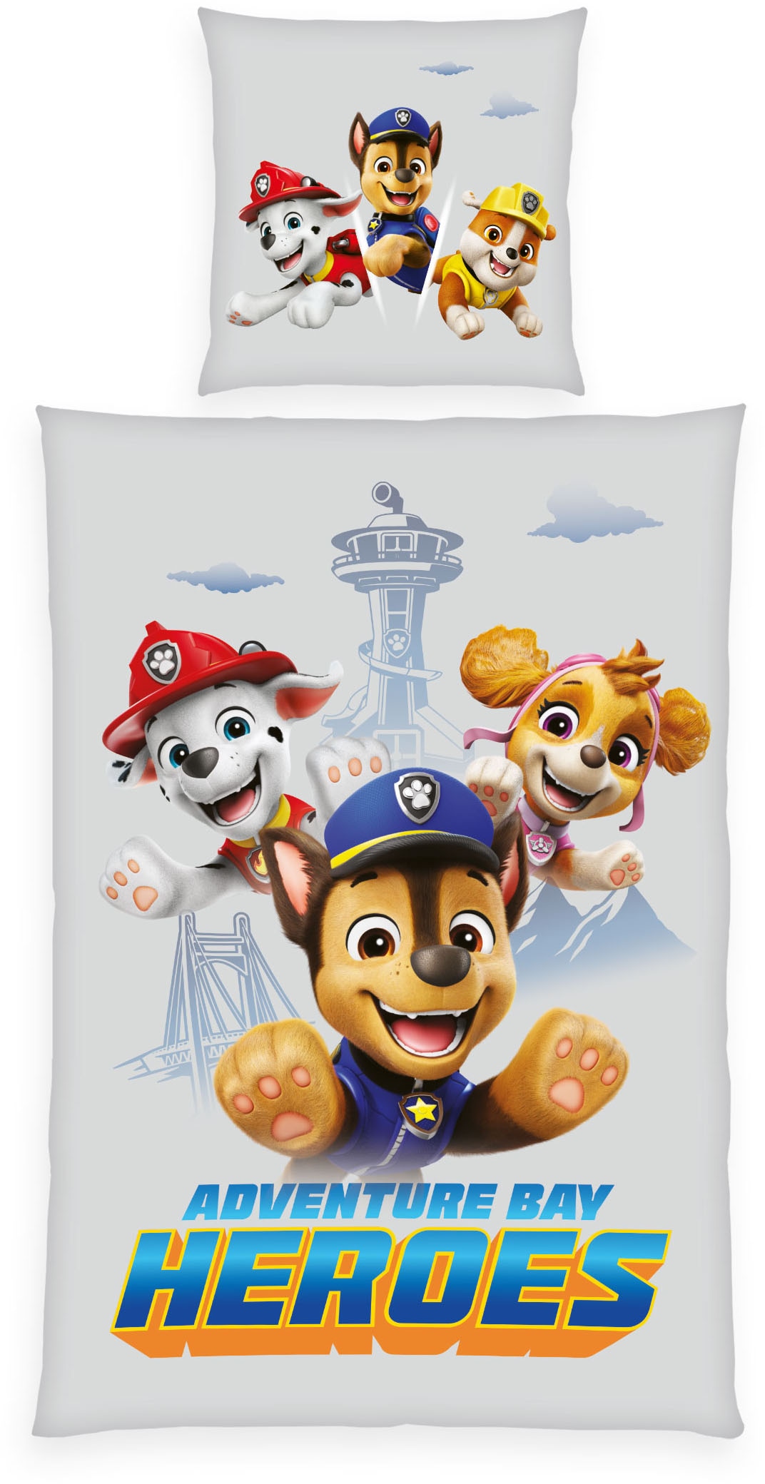 PAW PATROL Bettwäsche »Paw Patrol«, Wendebettwäsche günstig online kaufen