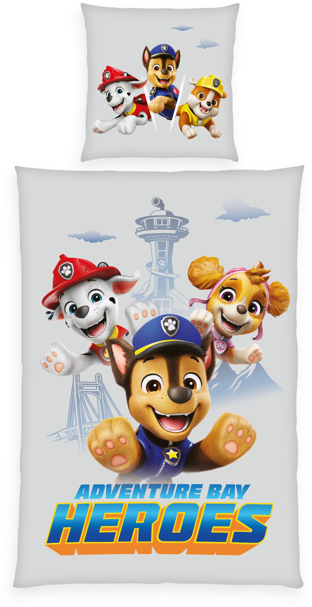 PAW PATROL Wendebettwäsche »Paw Patrol«, mit den beliebten Hunde-Helden günstig online kaufen