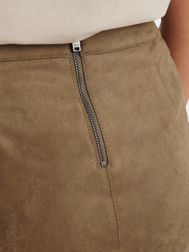 3. Bild von ONLY Lederimitatrock »ONLJULIE FAUXSUEDE SKIRT OTW NOOS«