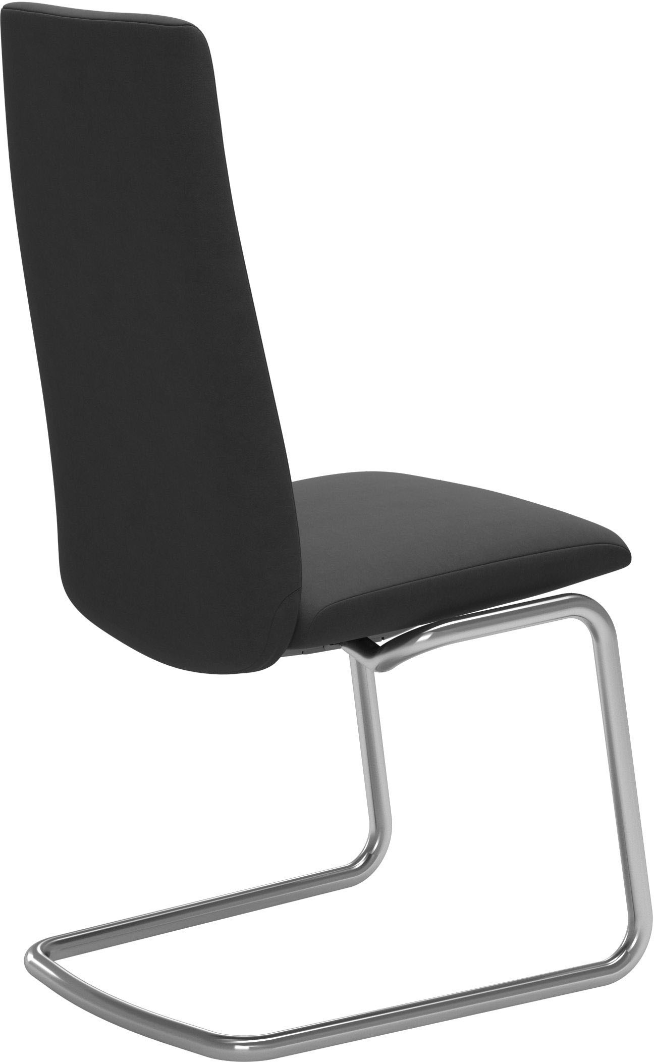 Stressless® Polsterstuhl »Laurel«, Microfaser DINAMICA, High Back, Größe M, mit Beinen aus Stahl in Schwarz matt