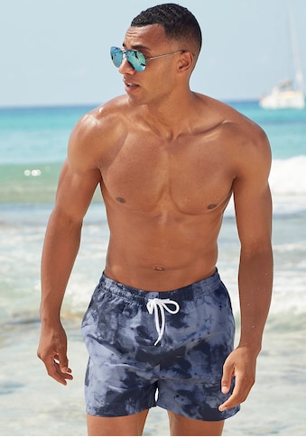 Venice Beach Badeshorts »Mat«, mit trendigem Batikdruck kaufen