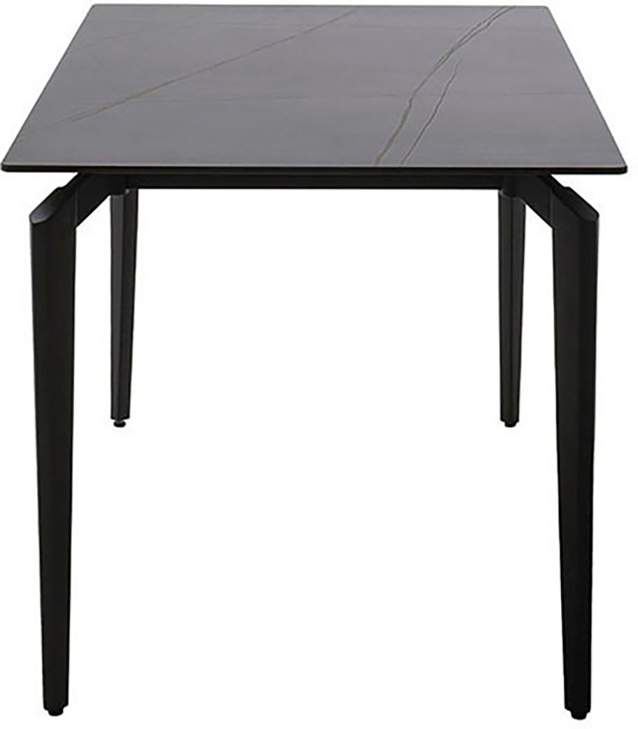 MCA furniture Esstisch »FREMONT 4-Fuß Tisch«, (Einzelstück), Keramik,Metall,Tischplatte 1,2cm, 4-6 Personen