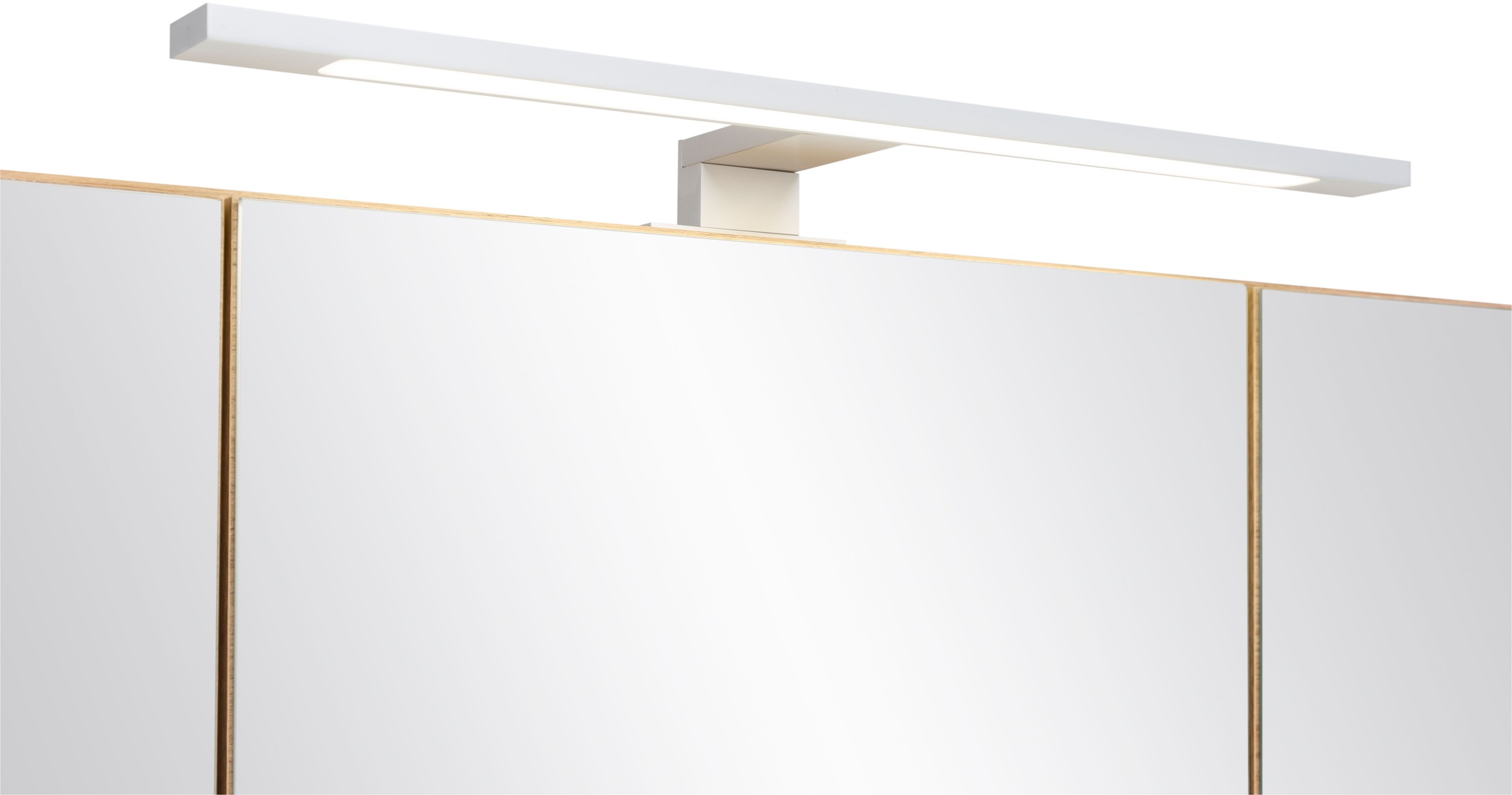 welltime Badmöbel-Set »60 cm breit, Badmöbel mit LED-Beleuchtung«, Held Möbel, 2tlg. Unterbecken-Set, Eixo