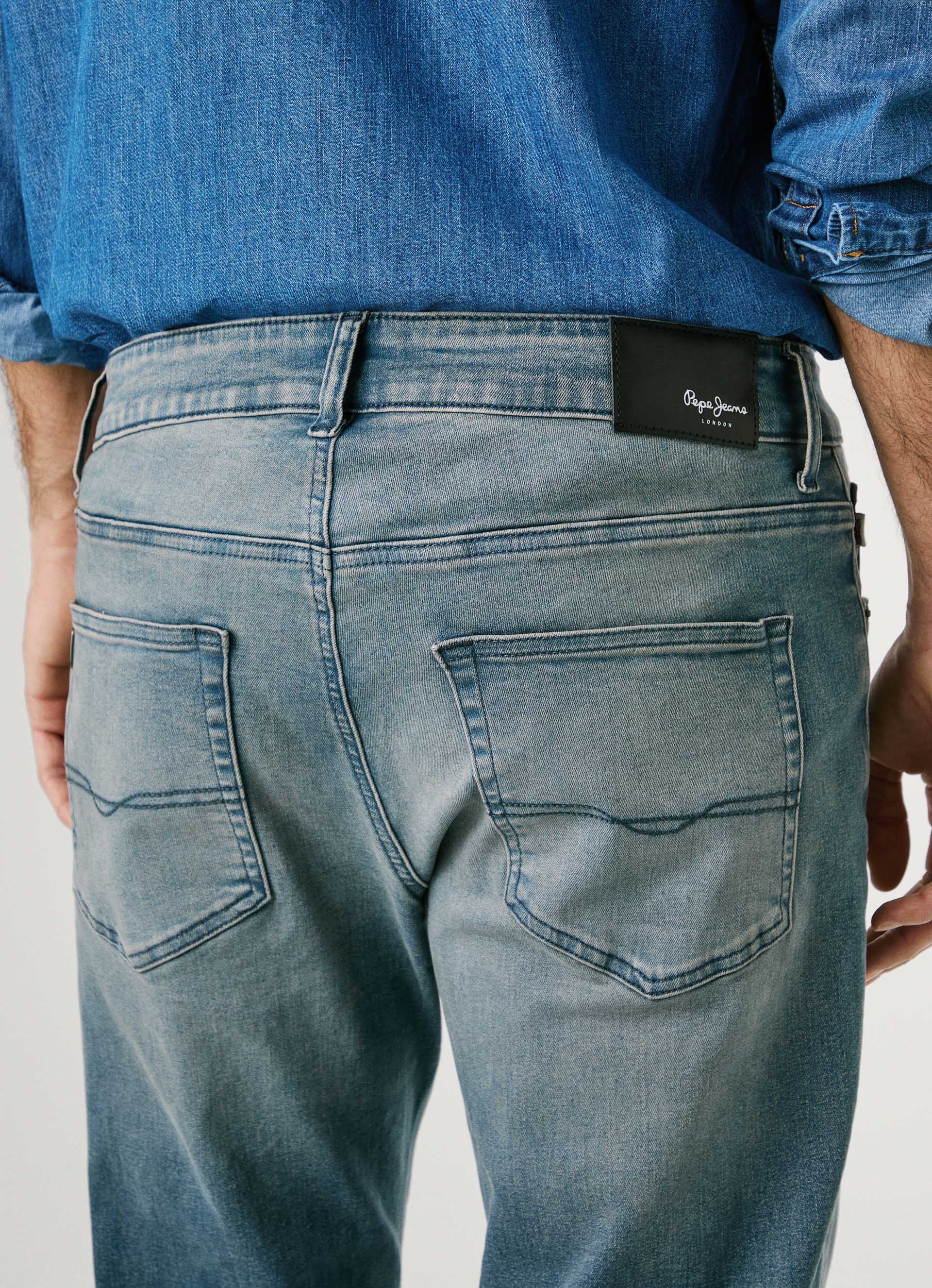 Pepe Jeans Straight-Jeans »STRAIGHT JEANS CASH«, im 5-Pocket-Stil