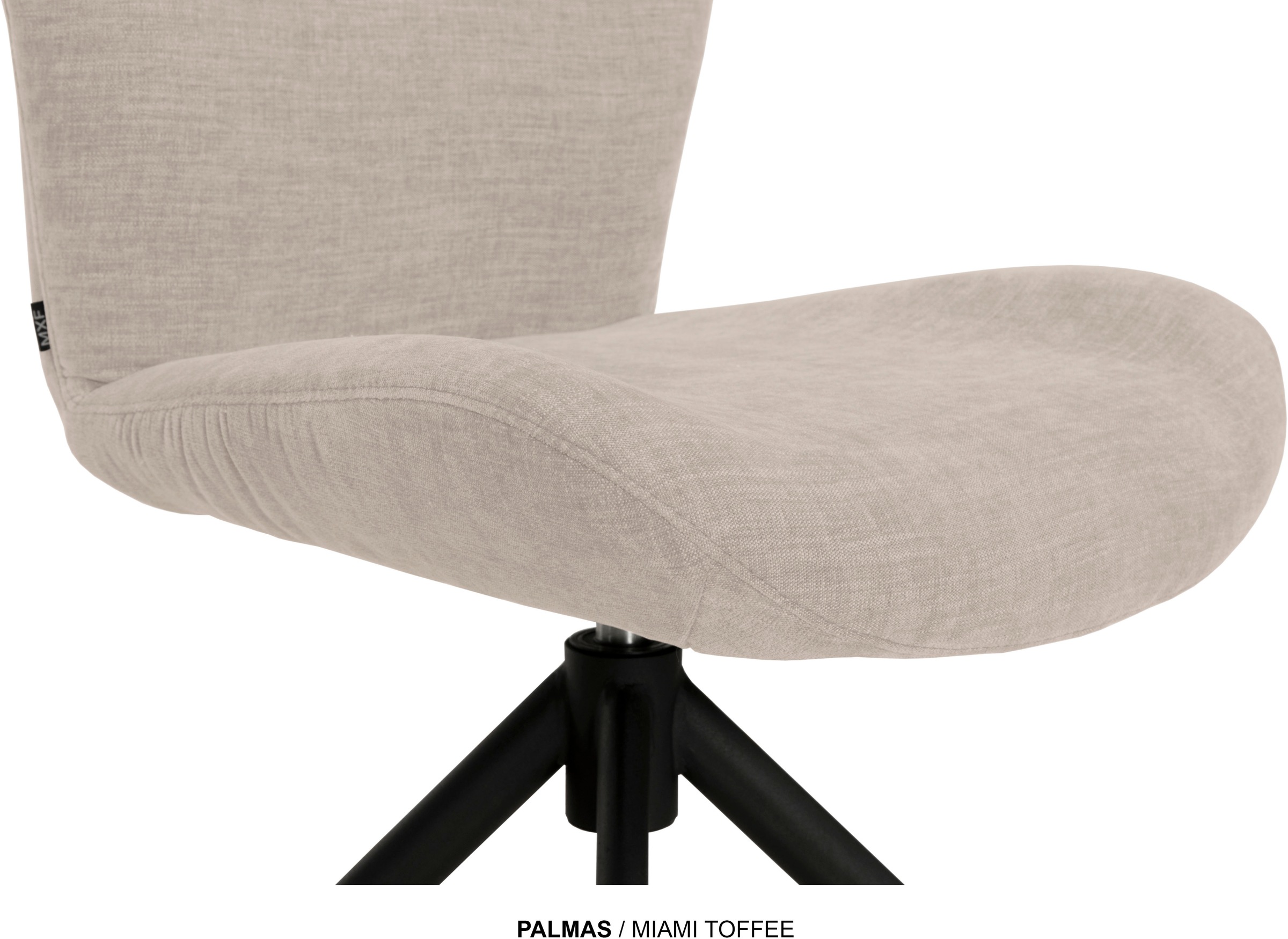 OMG Design Esszimmerstuhl »Palmas« (Set) 2 Stk.Drehstuhl mit auto-return, Moderner Bezug