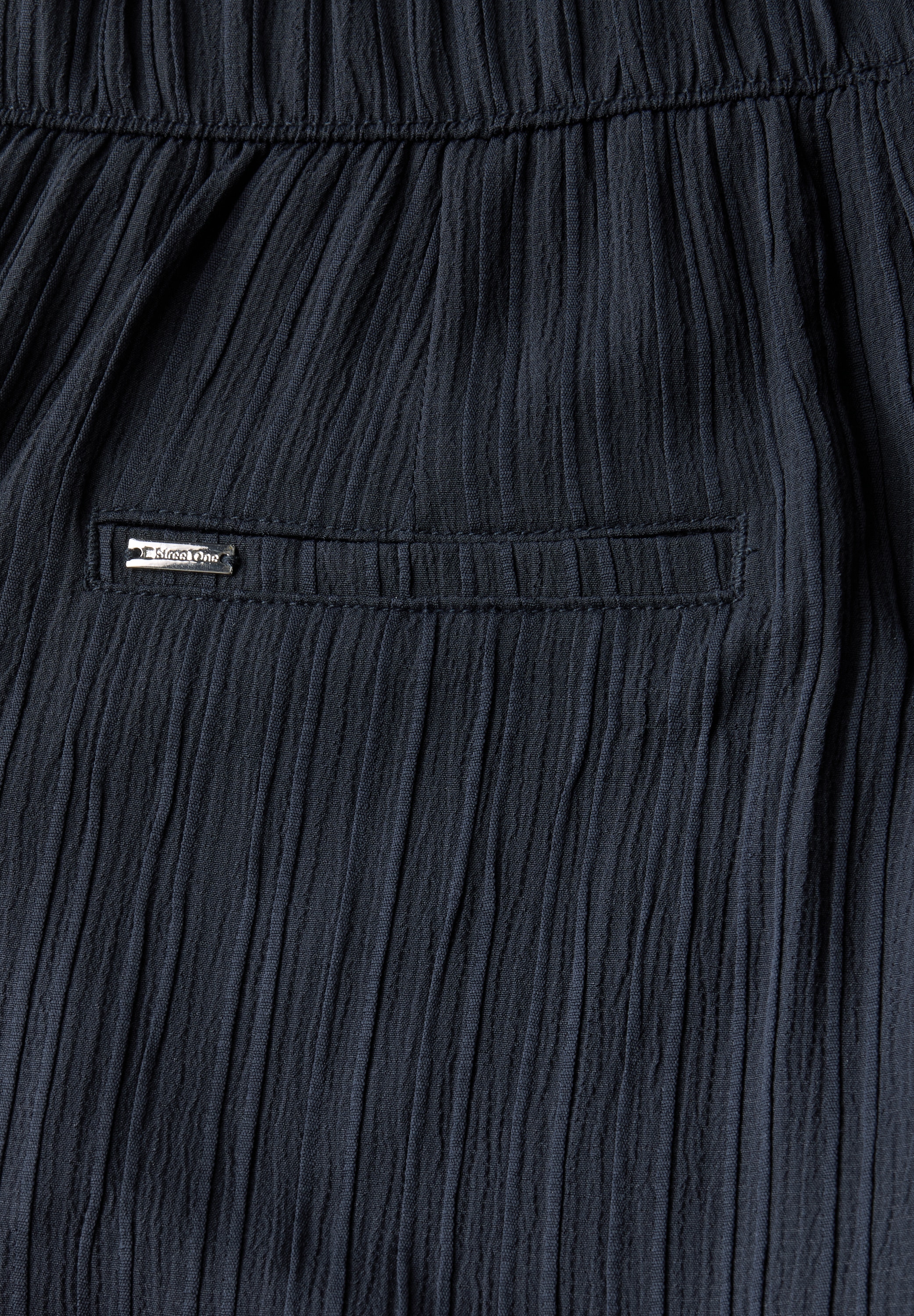 STREET ONE Stoffhose  Sommerhose mit elastischem Bund