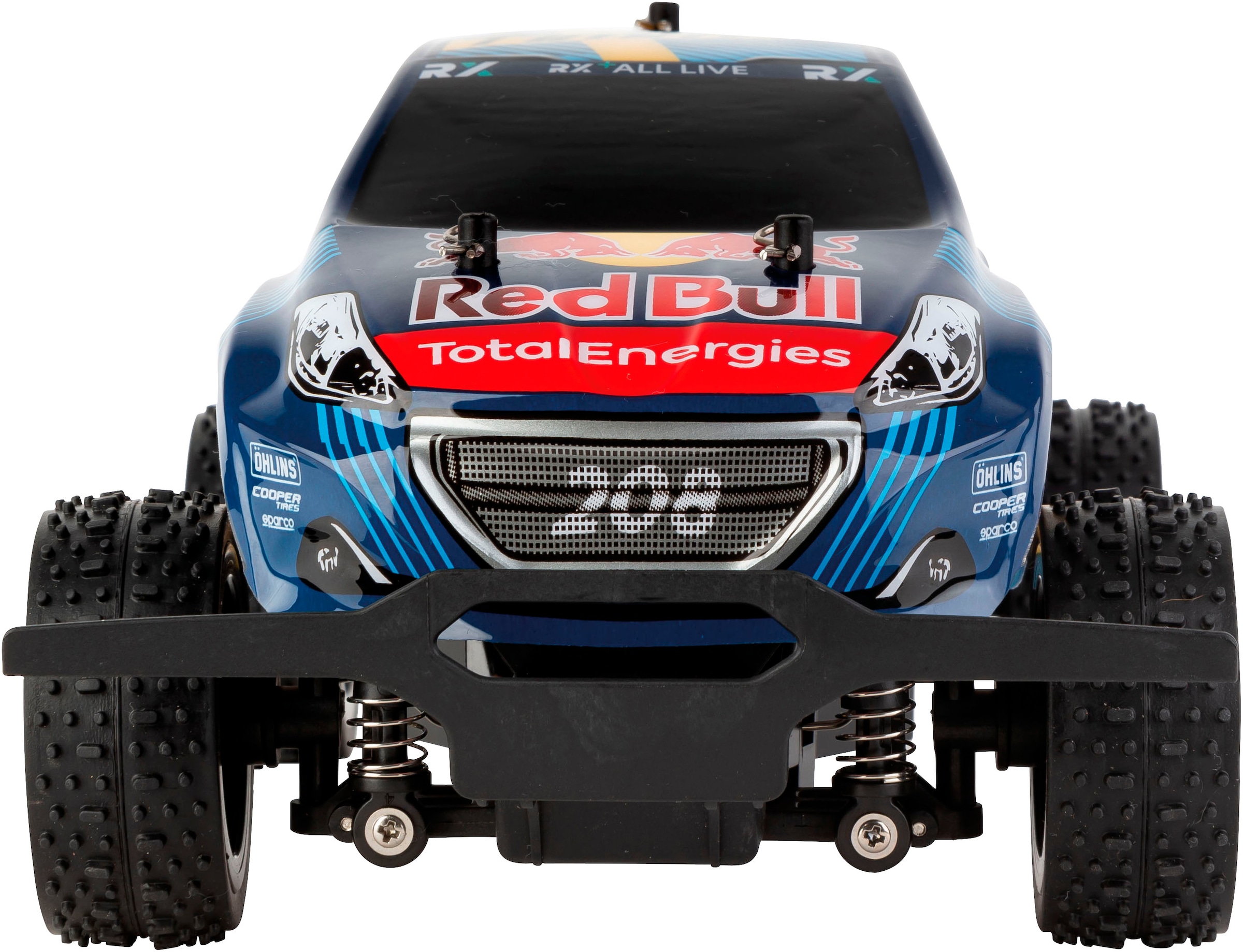 Carrera® RC-Auto »Carrera® RC, Red Bull Peugeot WRX 208«, Rallycross, Hansen D/P, 2,4 GHz