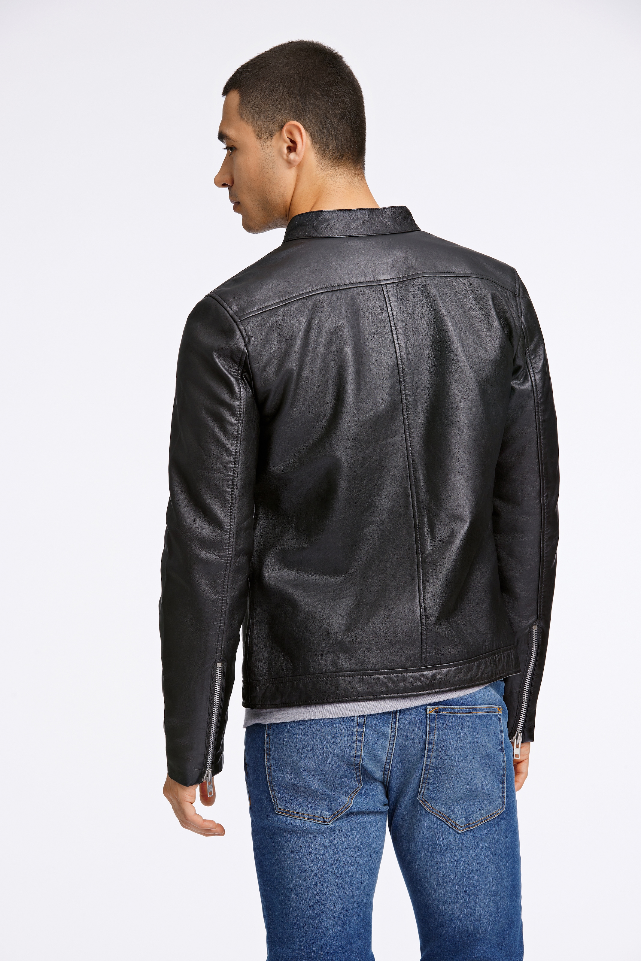 LINDBERGH Lederjacke, aus echtem Leder